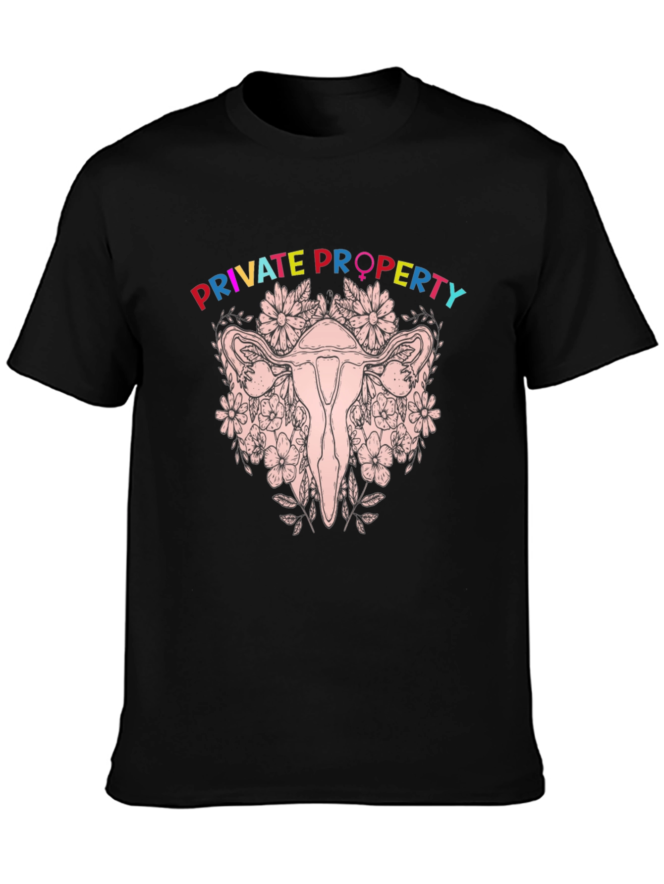 Camiseta Negra Propiedad Privada