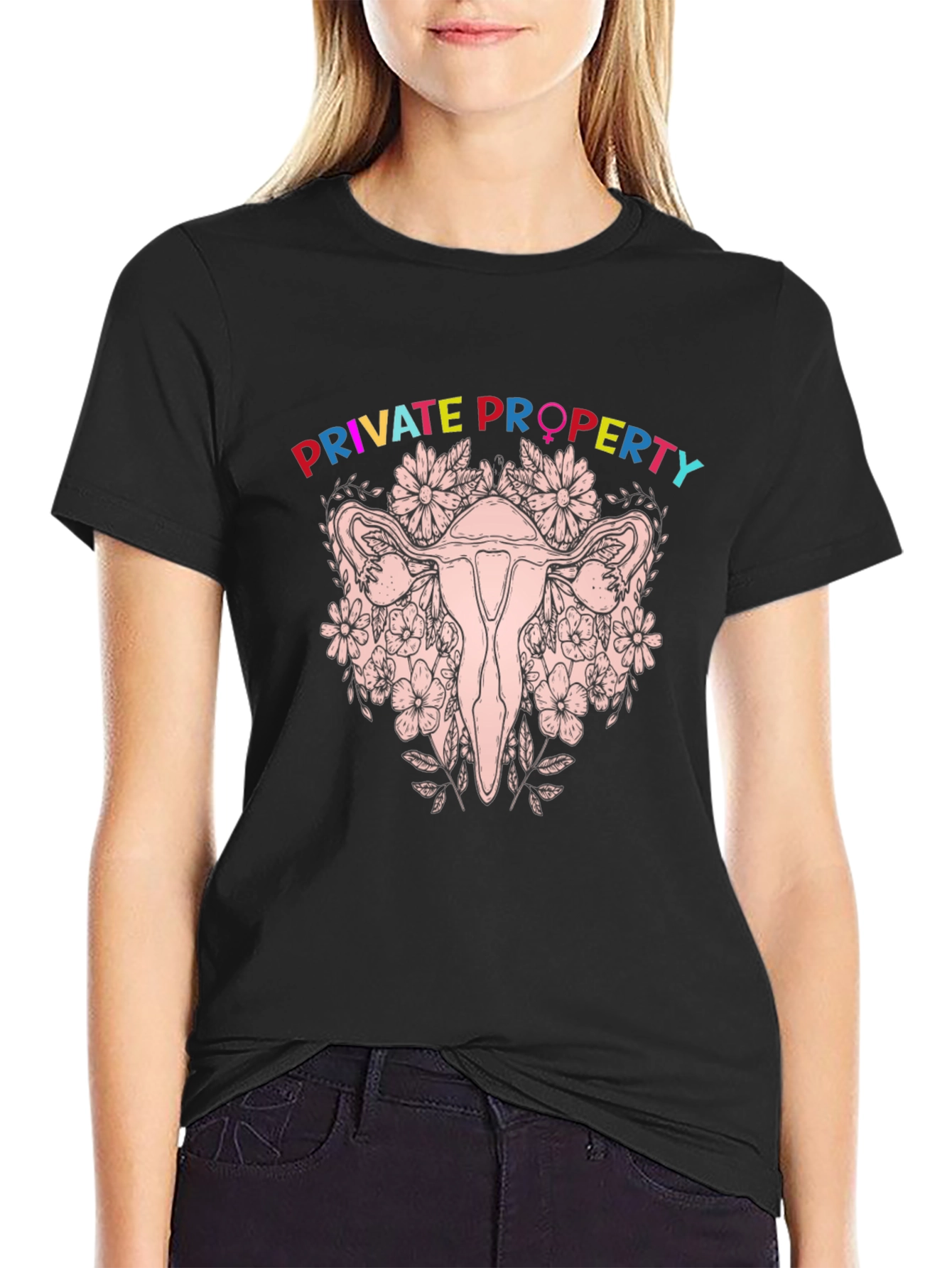Camiseta Negra Propiedad Privada