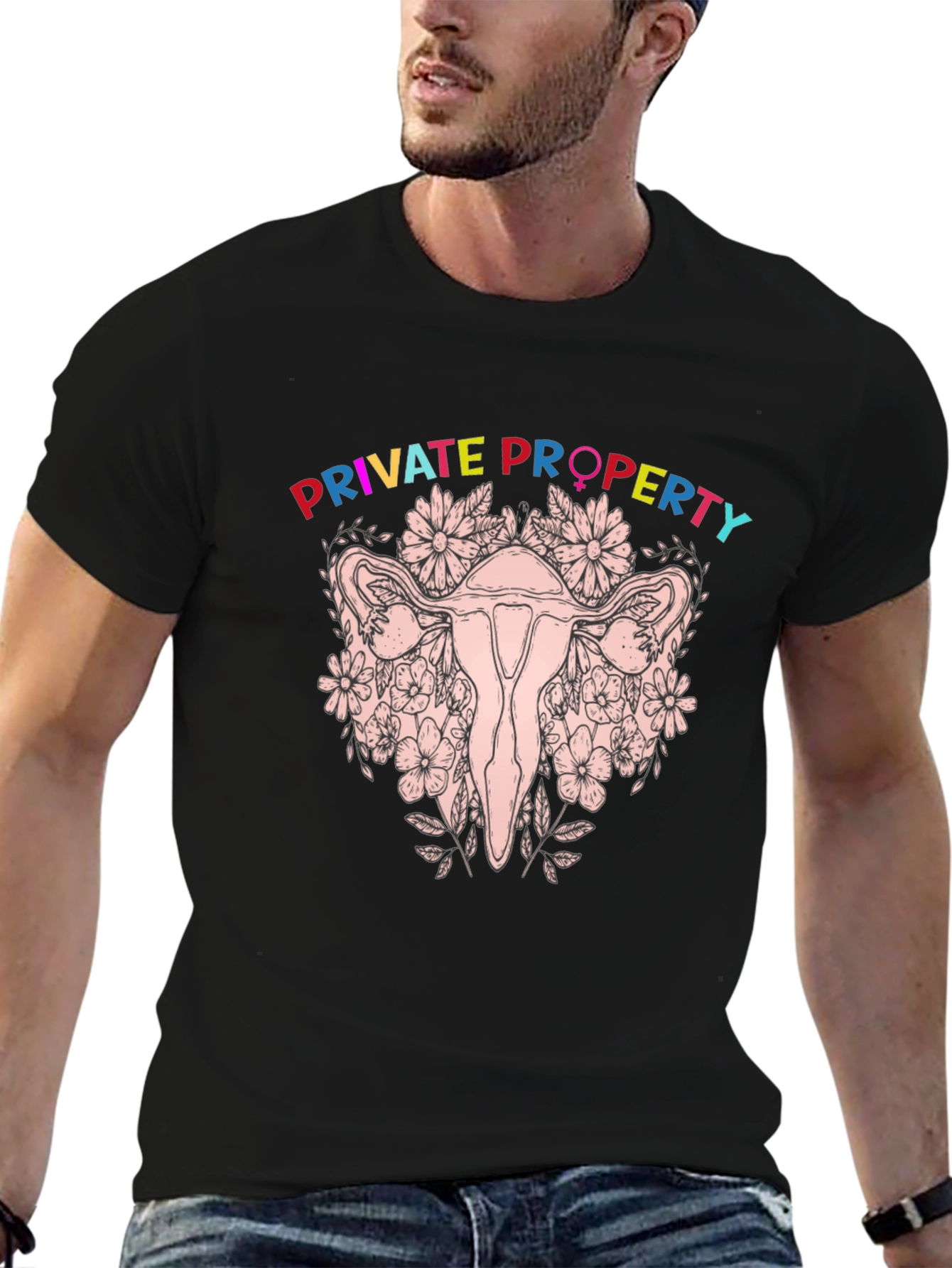Camiseta Negra Propiedad Privada