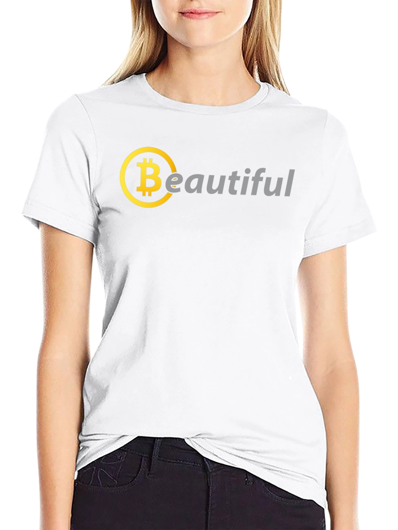 Camiseta Bitcoin Beautiful - Crypto Moda