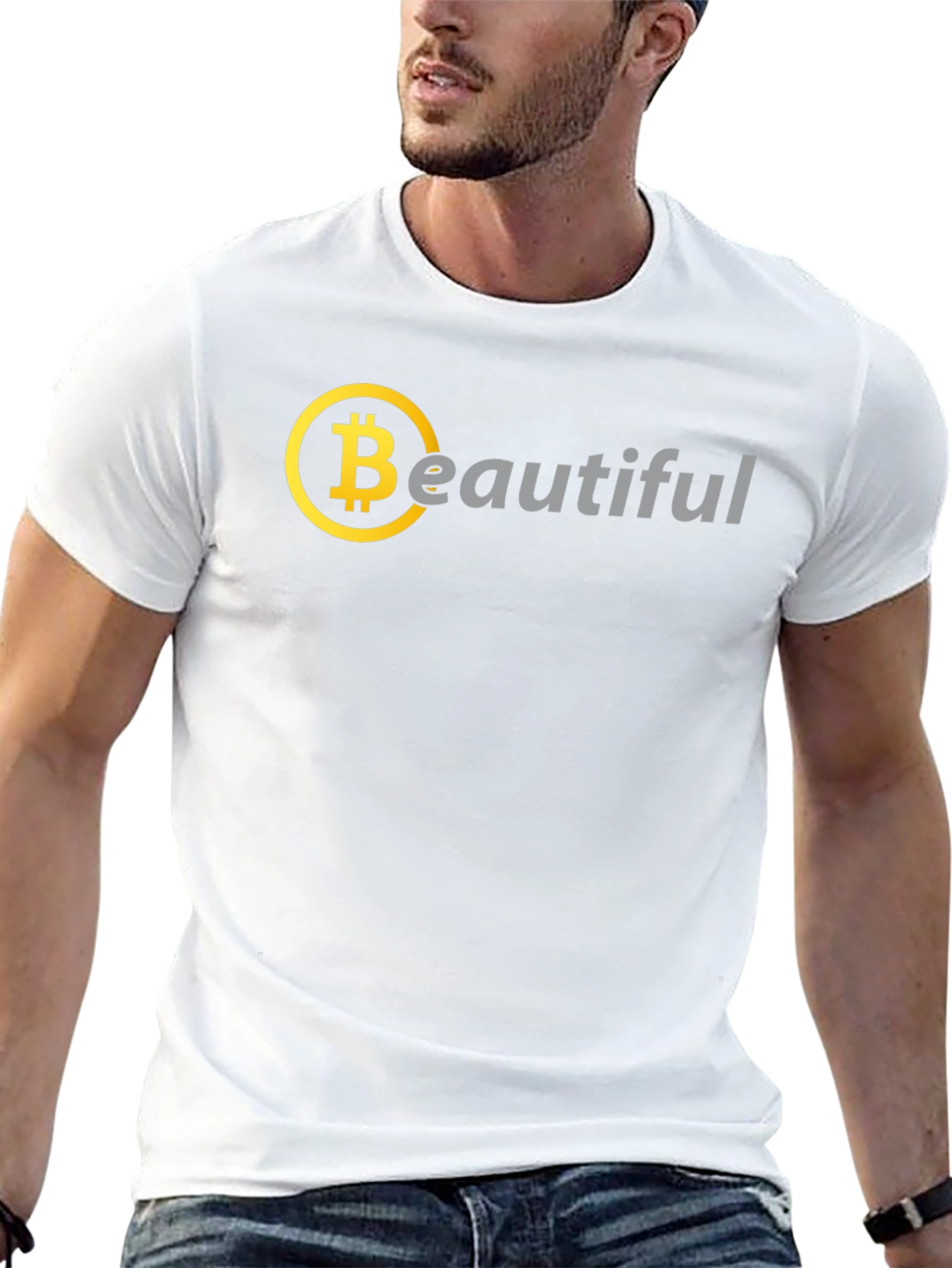 Camiseta Bitcoin Beautiful - Crypto Moda