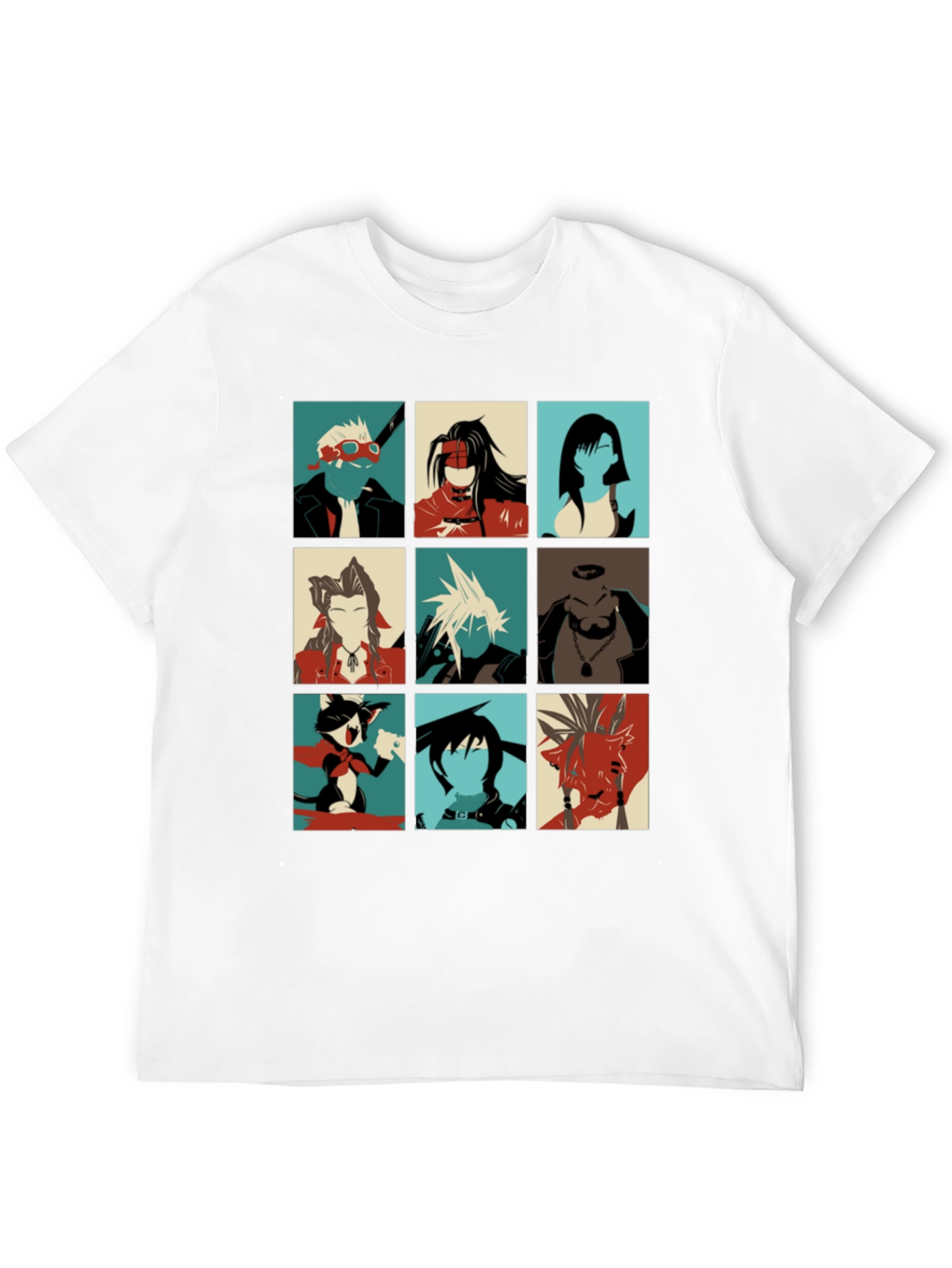 Camiseta Personajes Final Fantasy VII