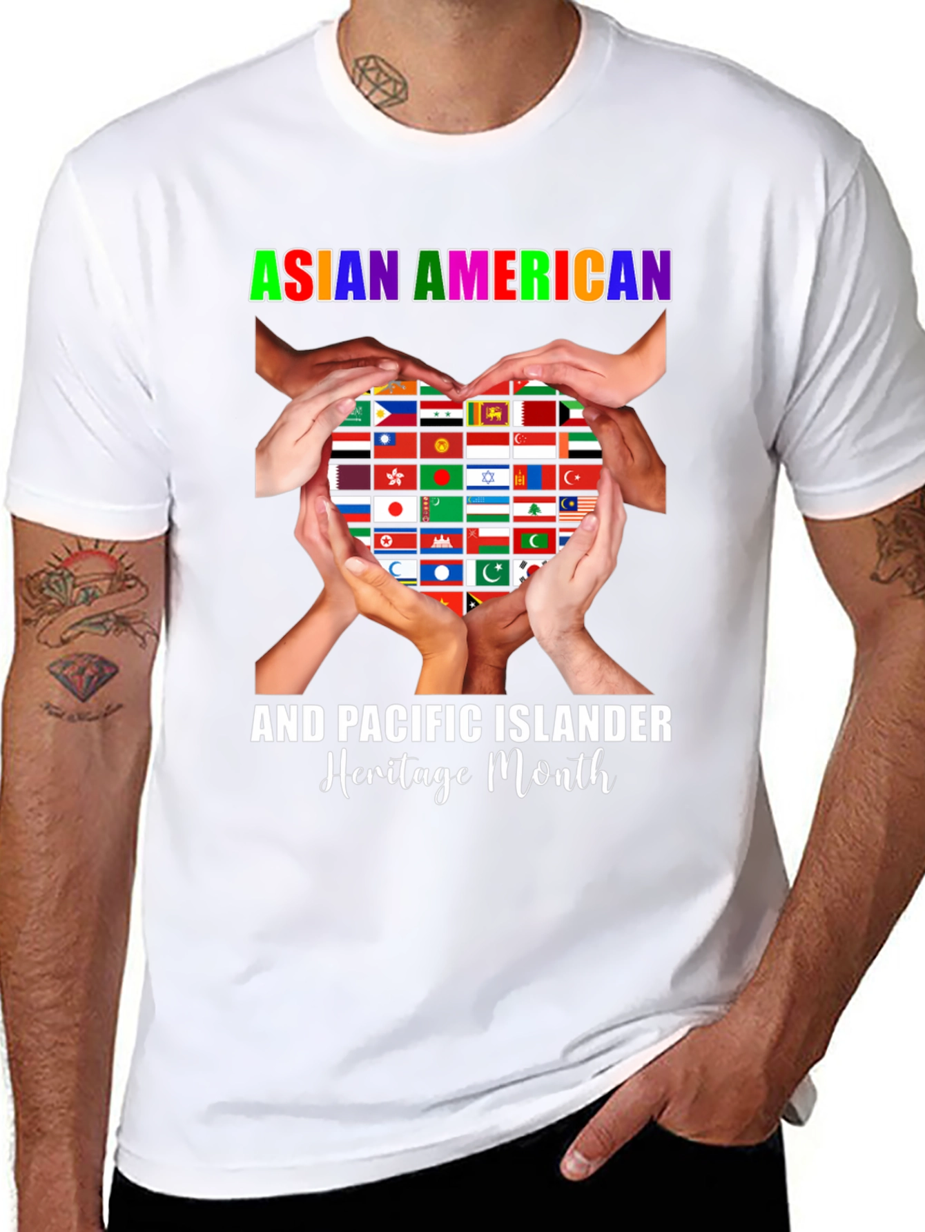 Camiseta Mes Herencia Asiático-Americana Isleños Pacíficos
