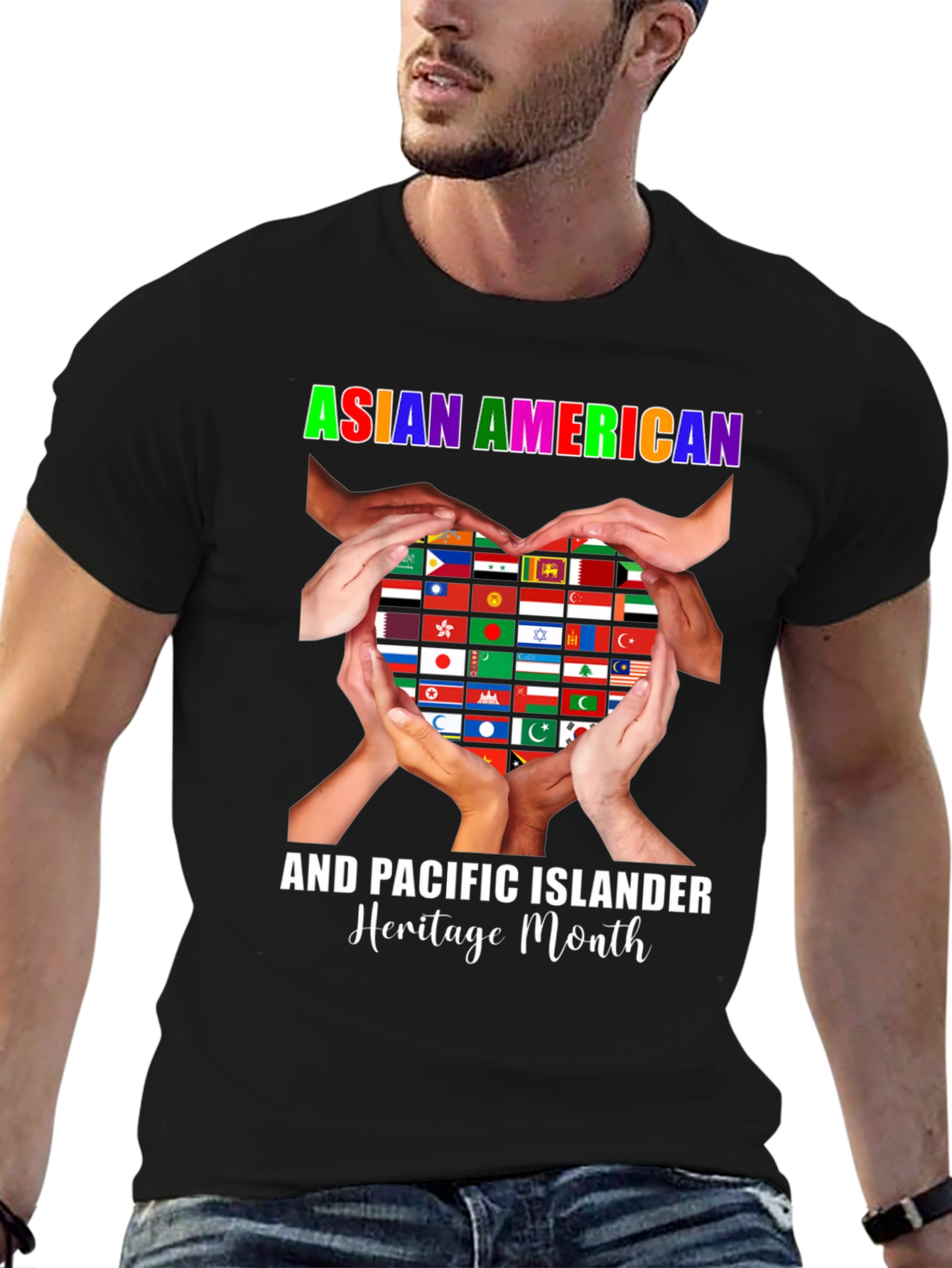 Camiseta Mes Herencia Asiático-Americana Isleños Pacíficos