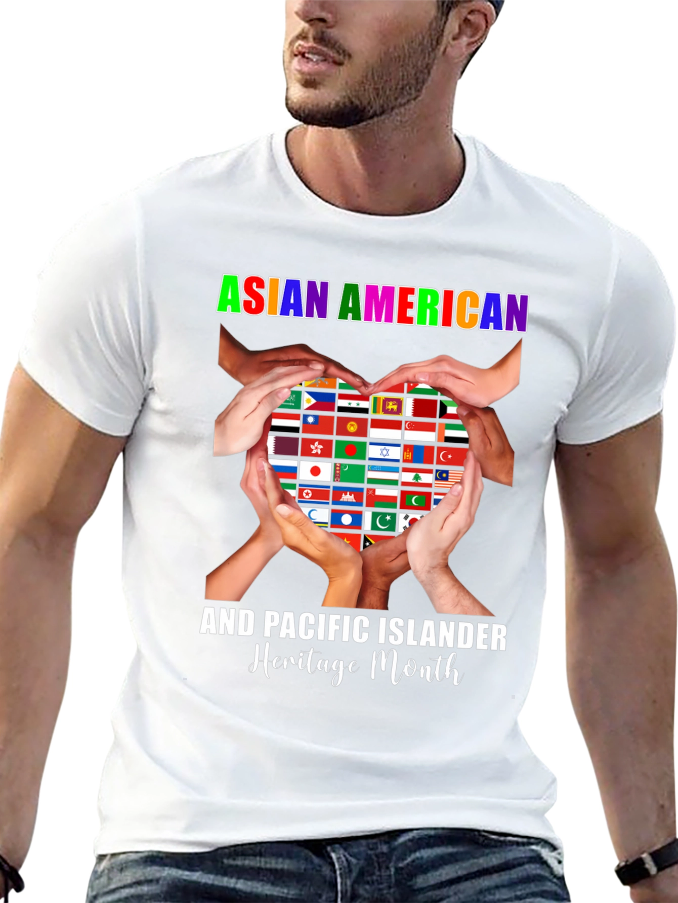 Camiseta Mes Herencia Asiático-Americana Isleños Pacíficos