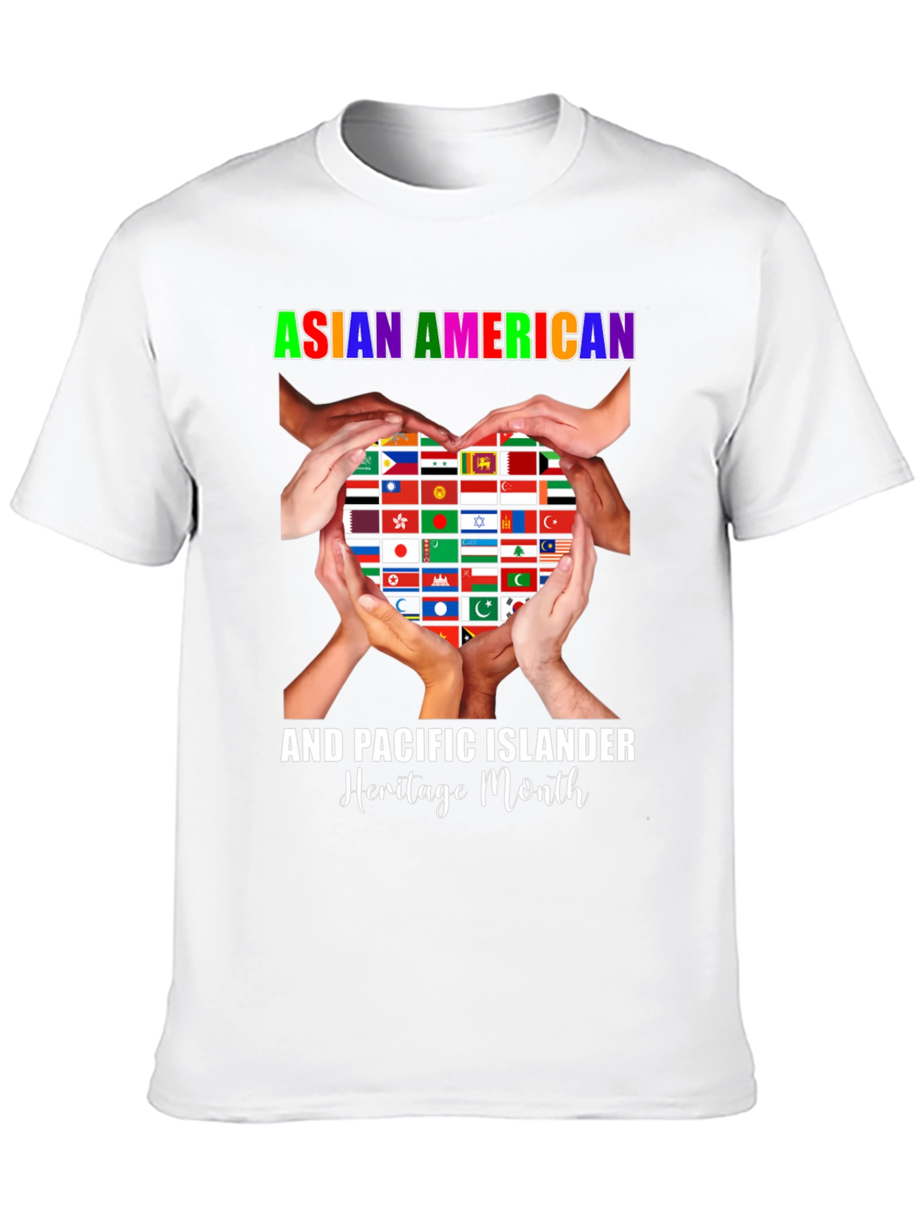 Camiseta Mes Herencia Asiático-Americana Isleños Pacíficos