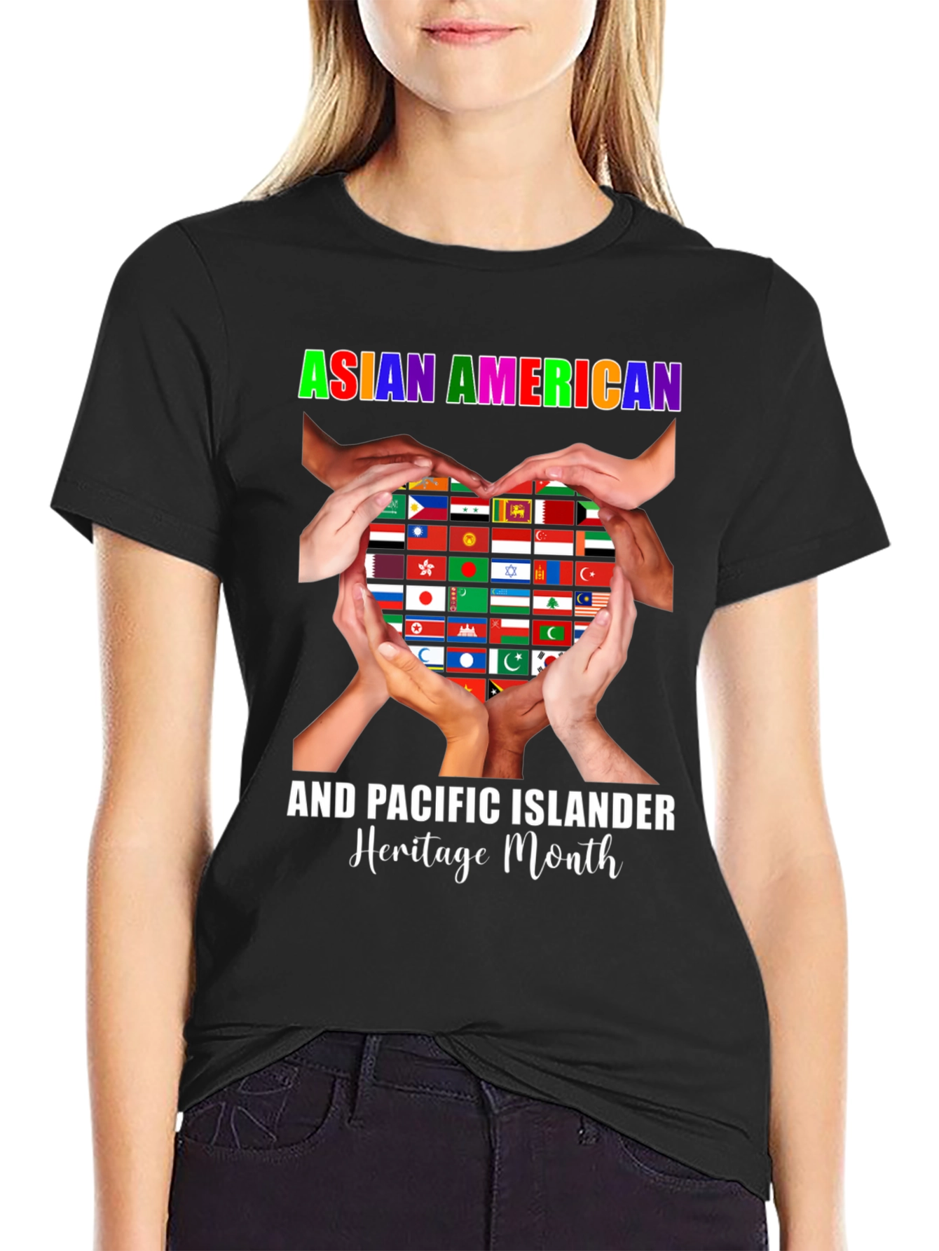 Camiseta Mes Herencia Asiático-Americana Isleños Pacíficos