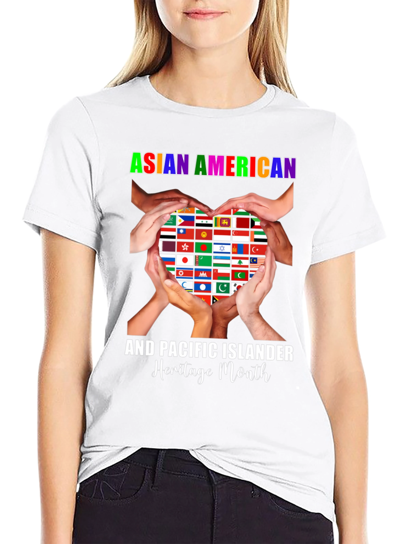 Camiseta Mes Herencia Asiático-Americana Isleños Pacíficos