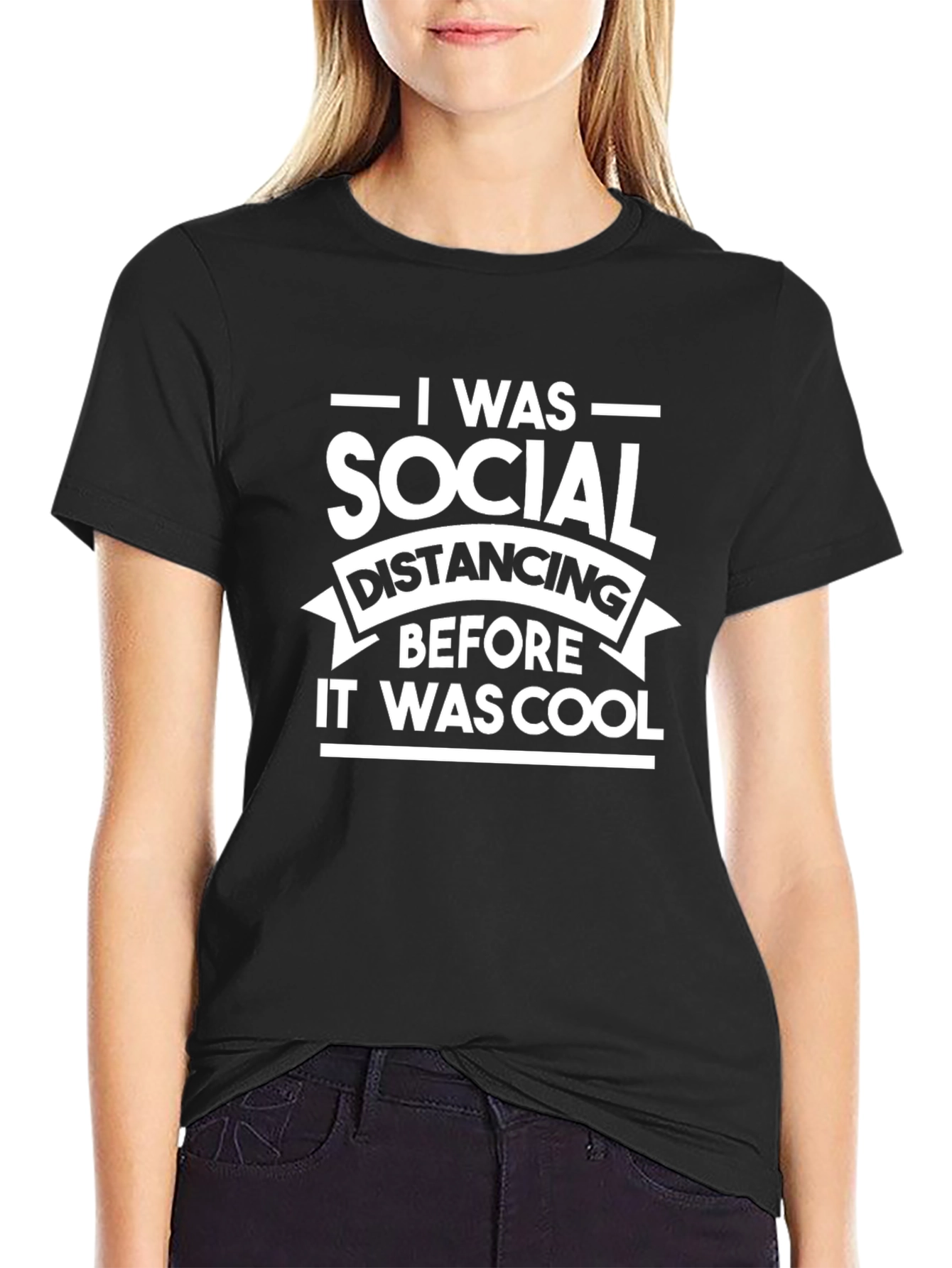 Camiseta Distanciamiento Social - Hombre