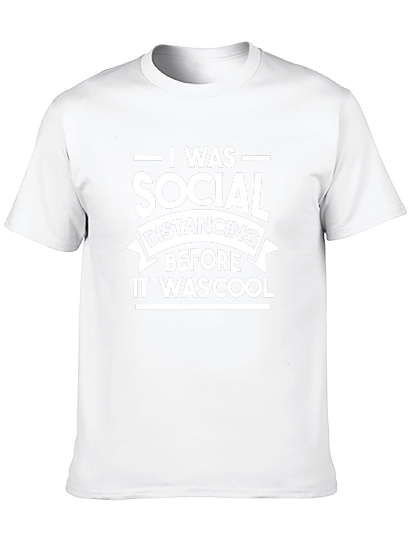 Camiseta Distanciamiento Social - Hombre