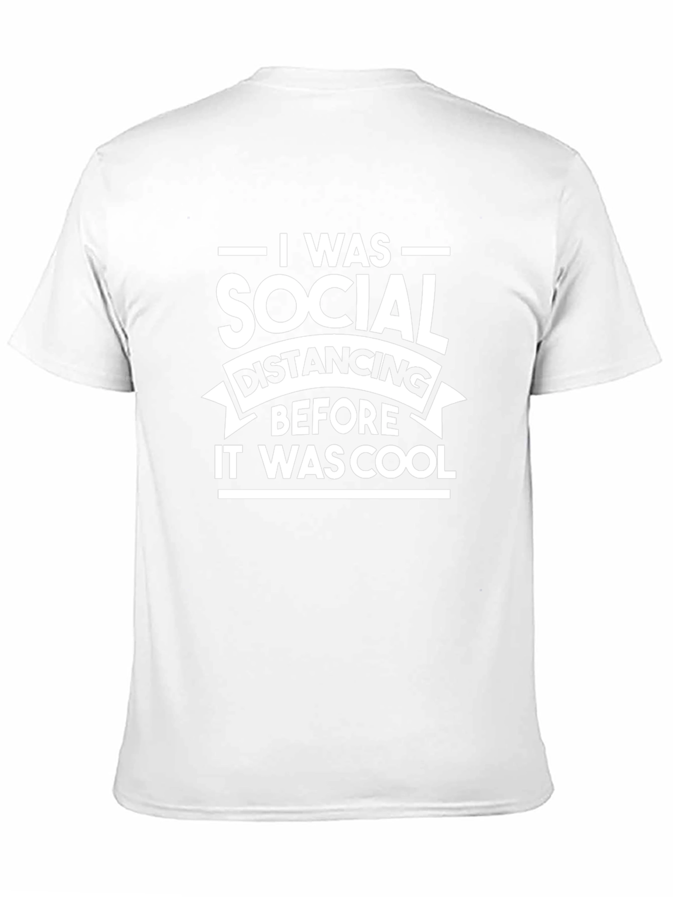 Camiseta Distanciamiento Social - Hombre