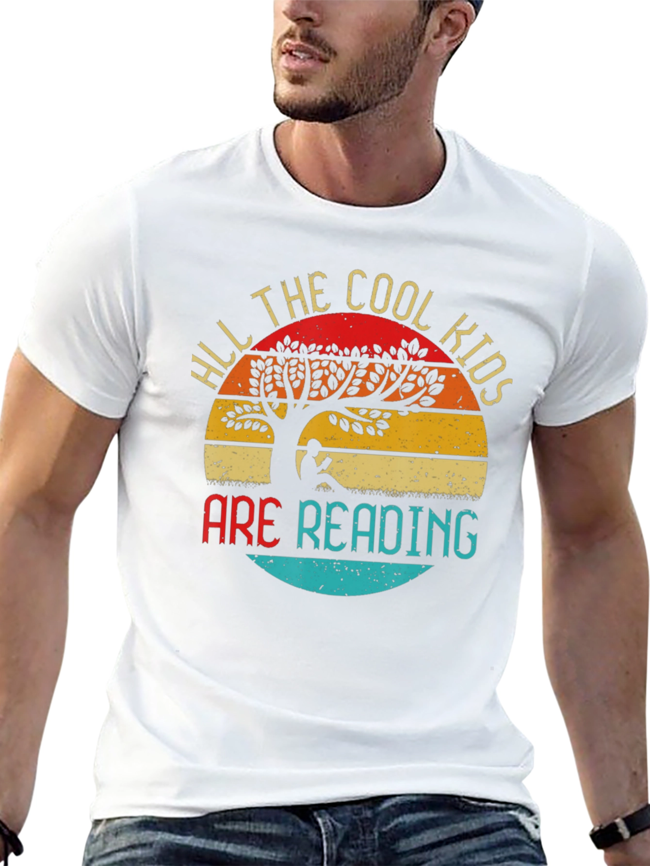Camiseta All The Cool Kids Are Reading