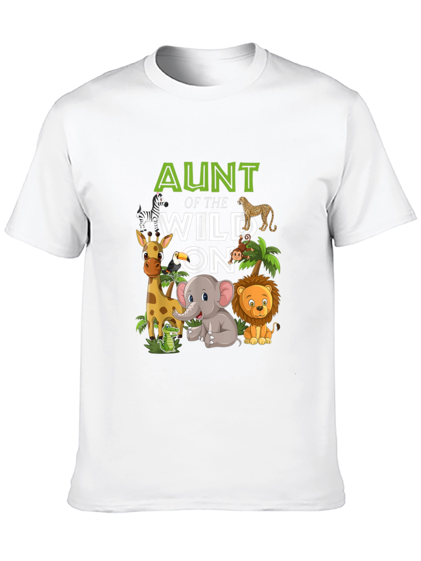 Camiseta Tía del Salvaje UNO con Animales