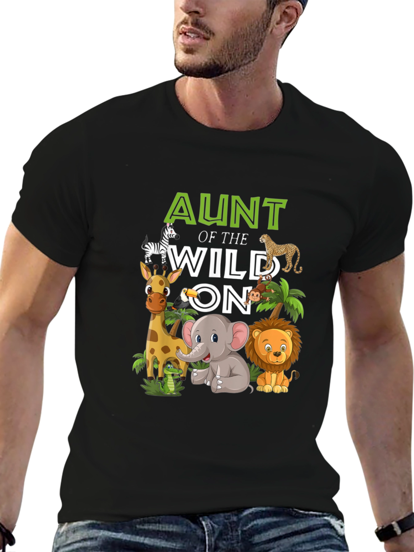 Camiseta Tía del Salvaje UNO con Animales