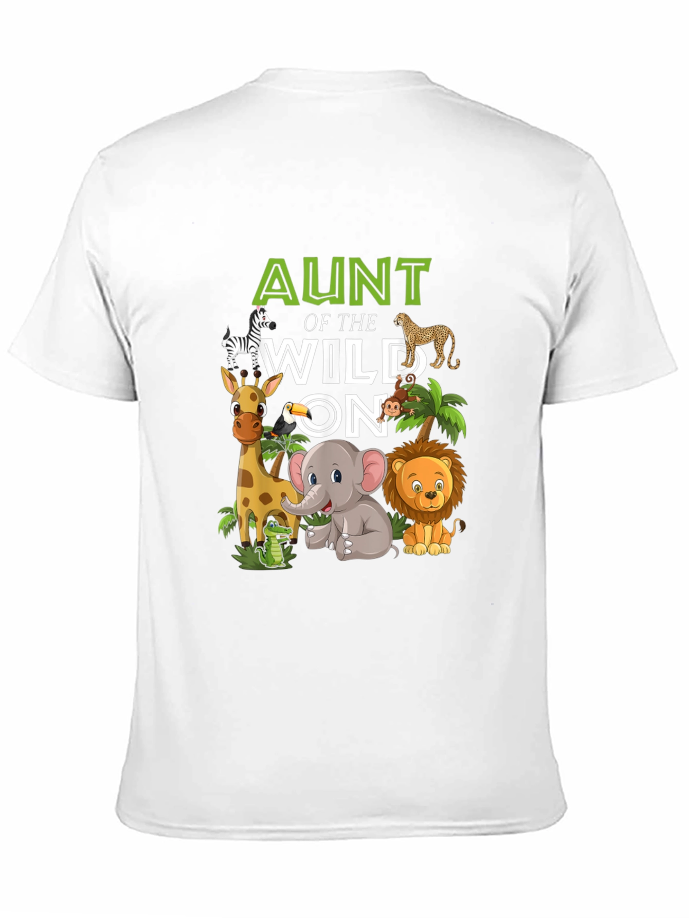 Camiseta Tía del Salvaje UNO con Animales