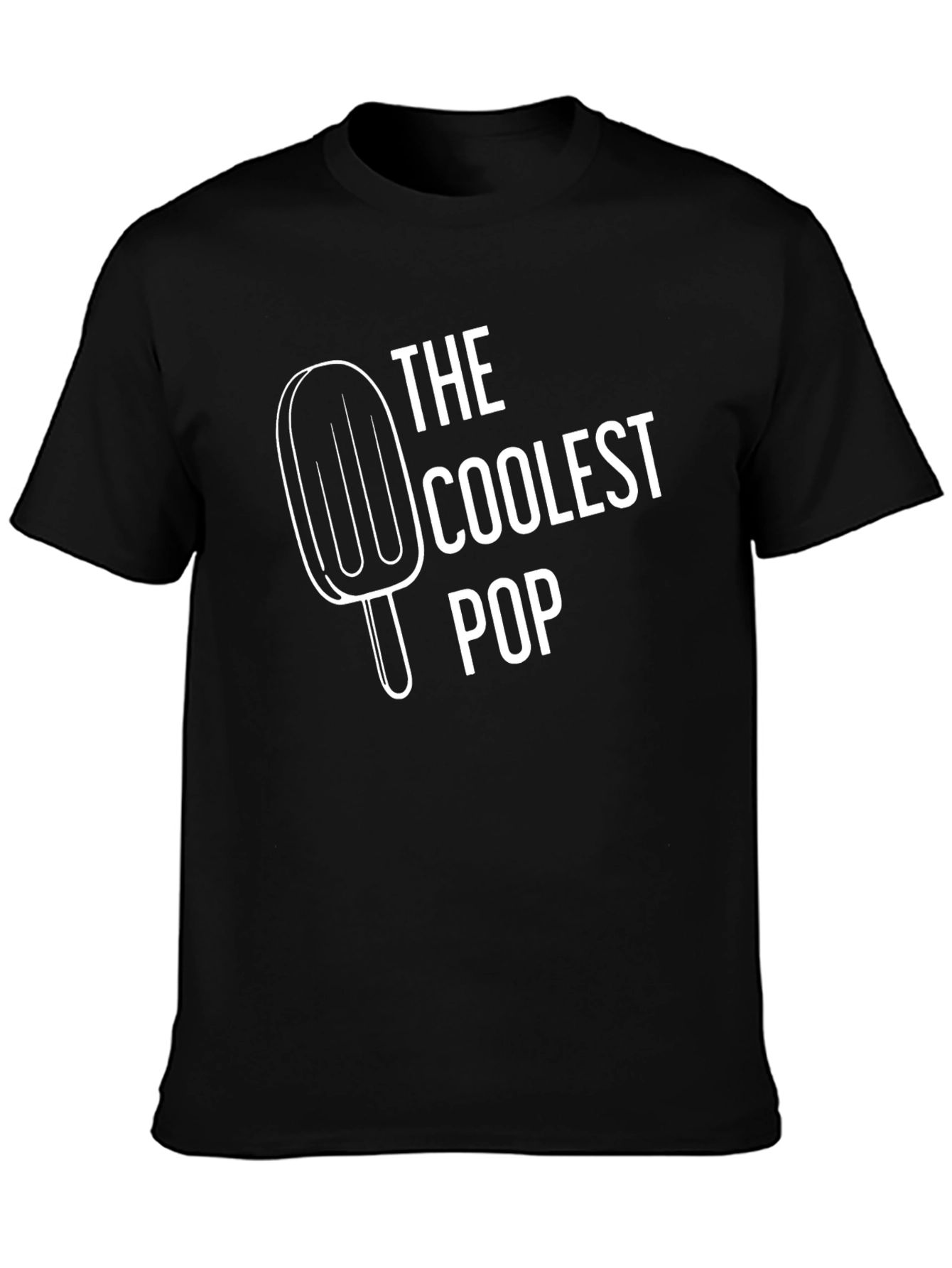Camiseta Negra The Coolest Pop