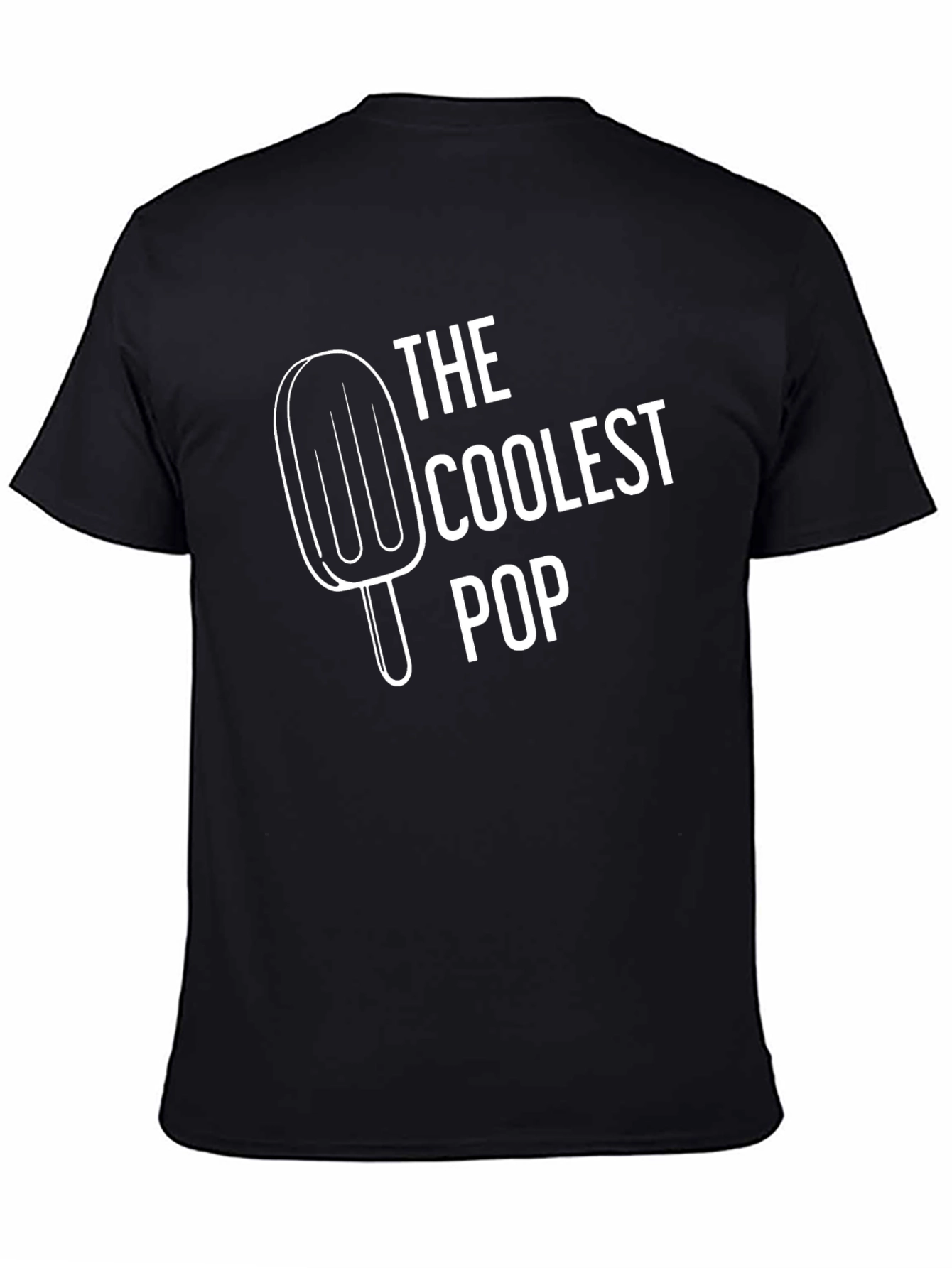 Camiseta Negra The Coolest Pop