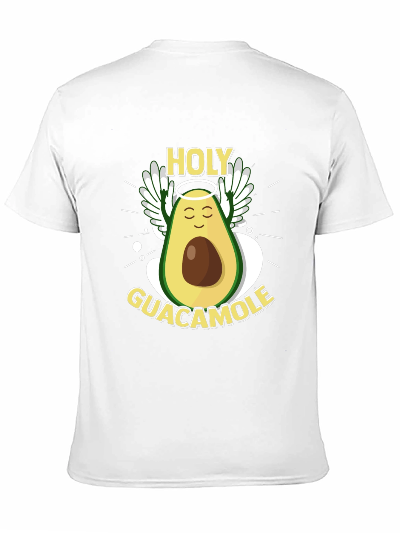 Camiseta Negra: Aguacate Santo Guacamole