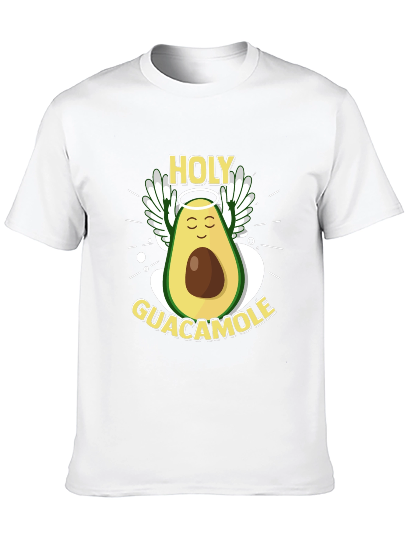 Camiseta Negra: Aguacate Santo Guacamole