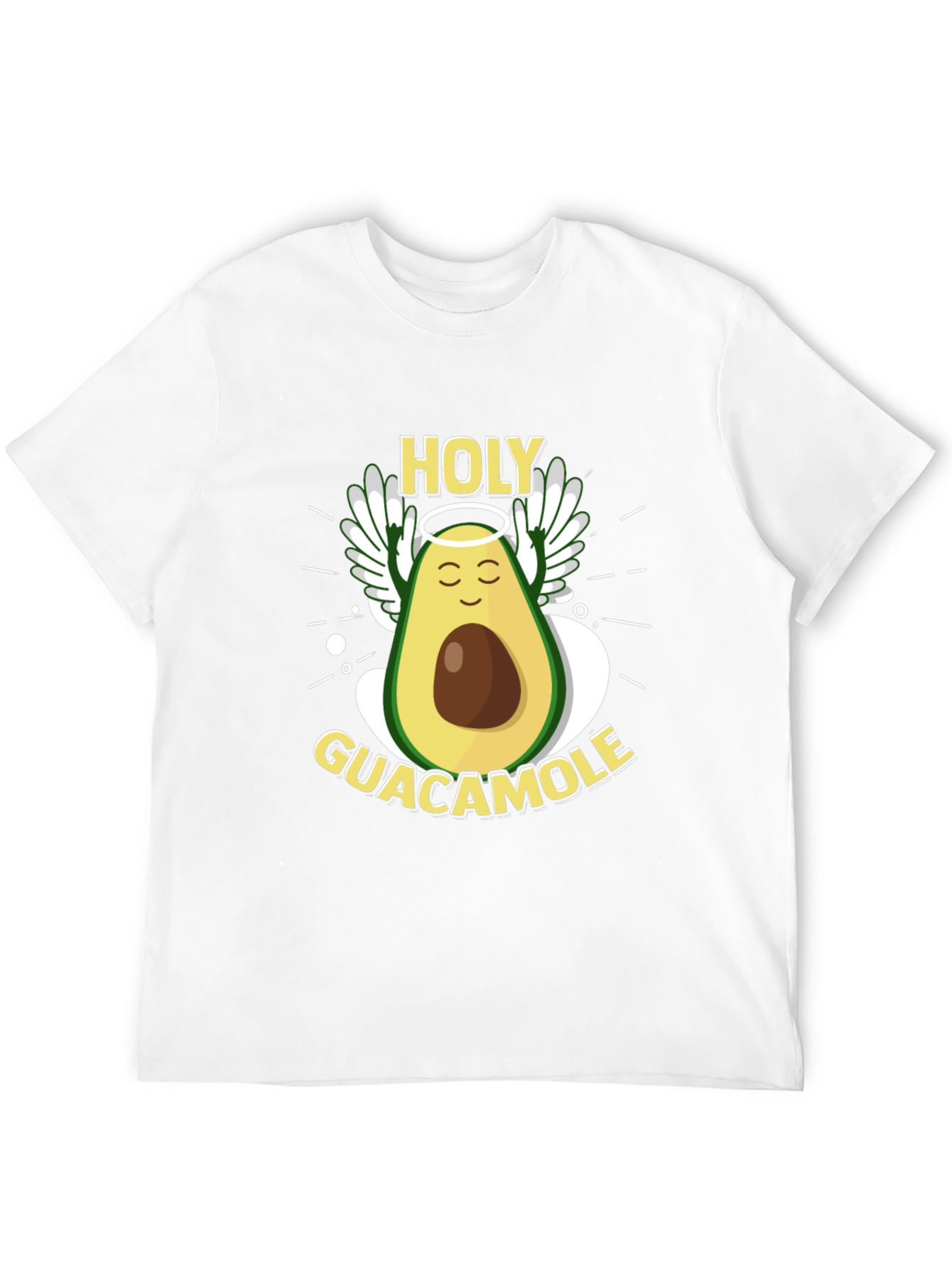 Camiseta Negra: Aguacate Santo Guacamole