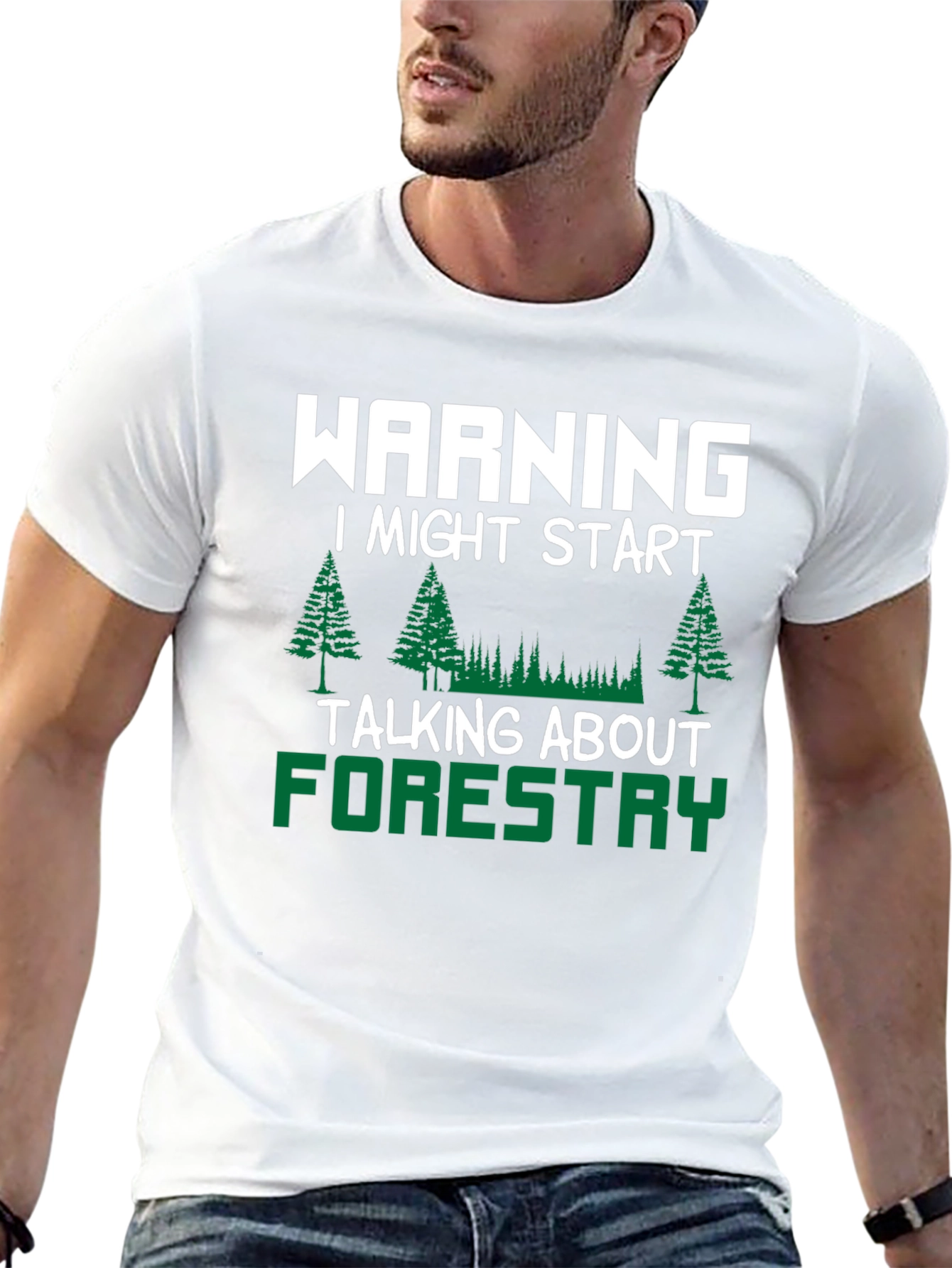Camiseta Forestry para Amantes de la Naturaleza