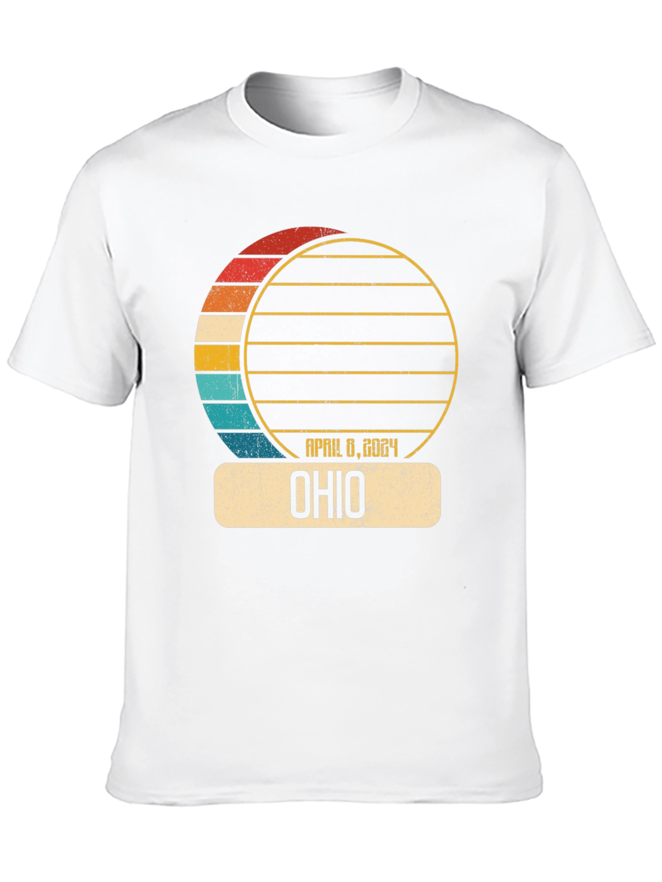 Camiseta Eclipse Solar Ohio 8 Abril 2024