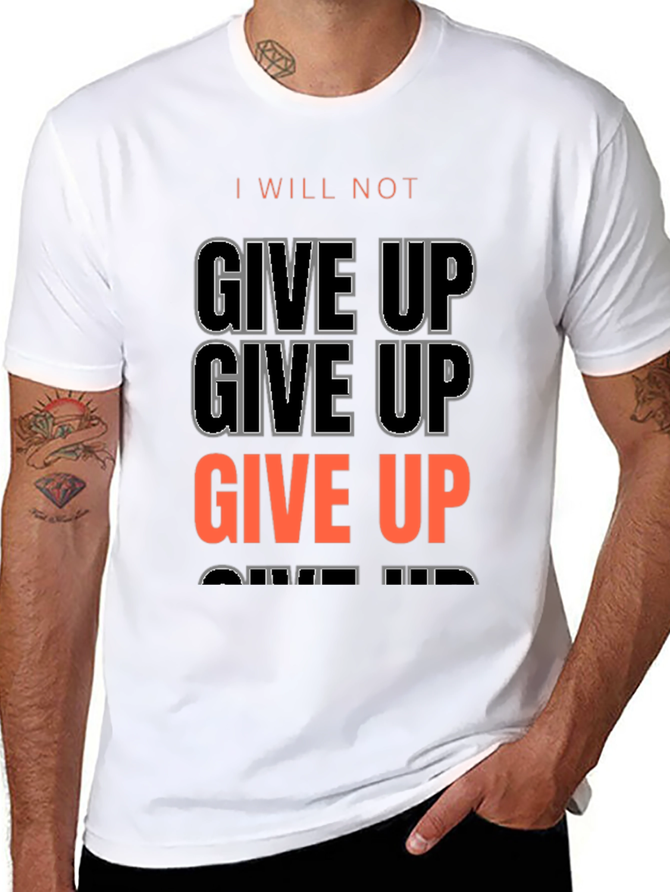 Camiseta Motivacional - ¡No Me Rindo!