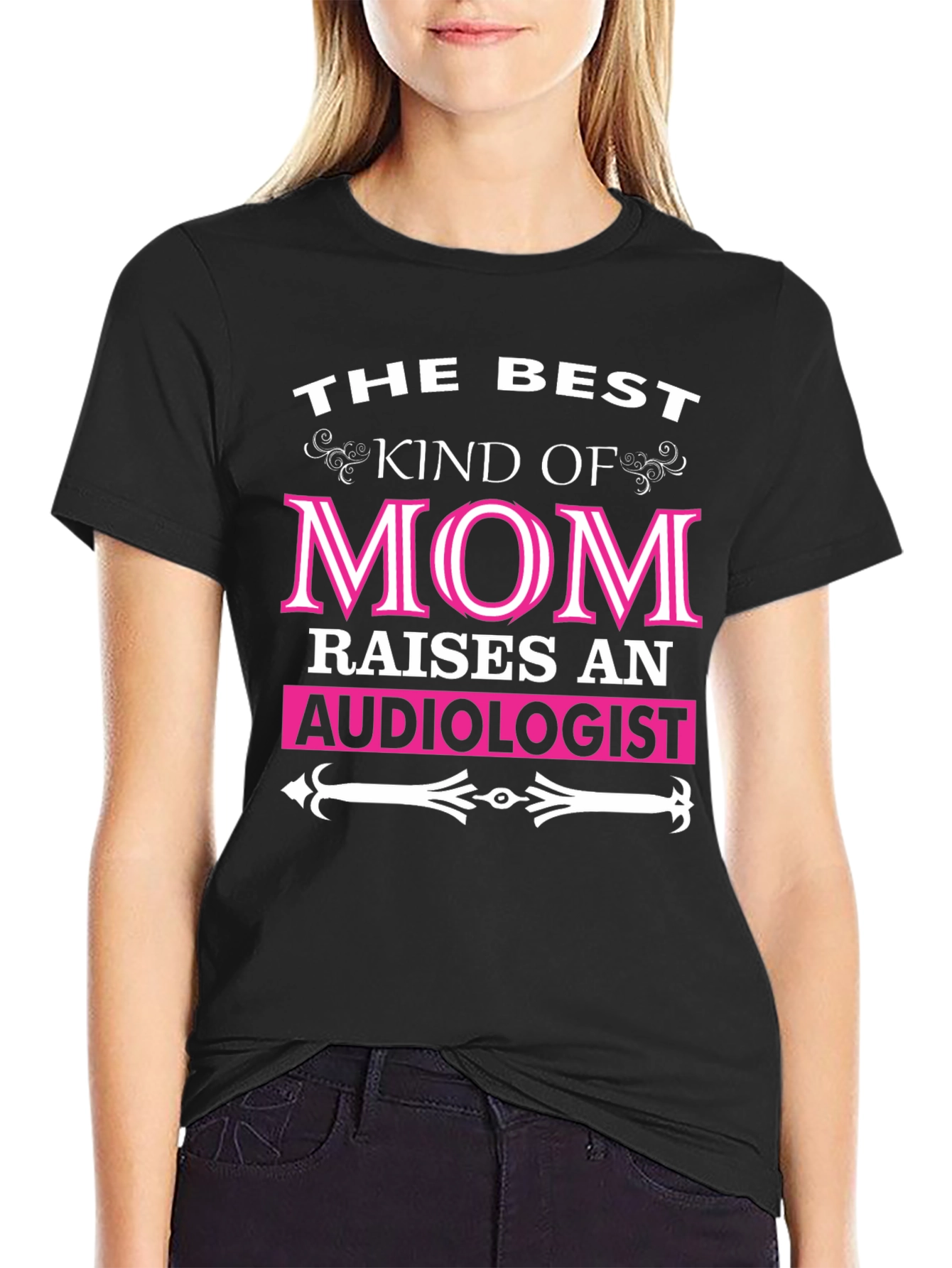 Camiseta La Mejor Mamá Cría a un Audiólogo