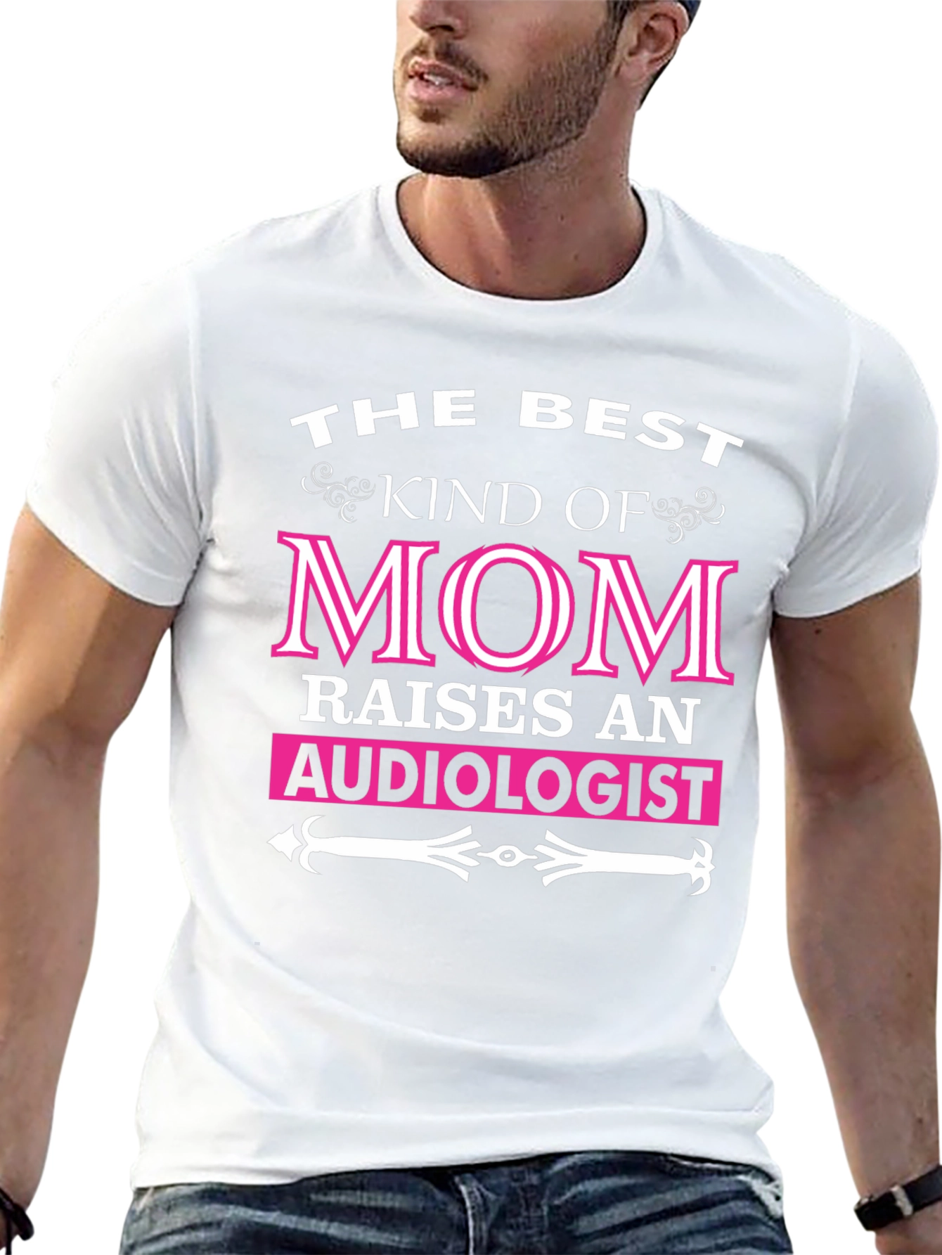 Camiseta La Mejor Mamá Cría a un Audiólogo