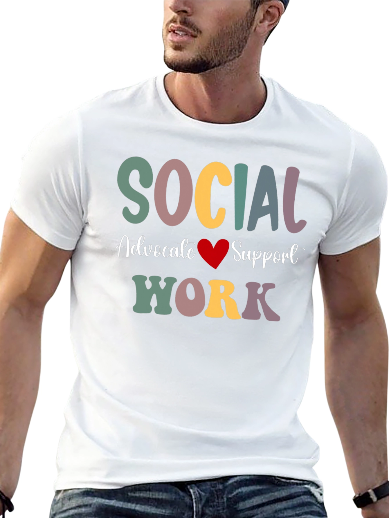 Camiseta Trabajo Social - Apoyo y Defensa