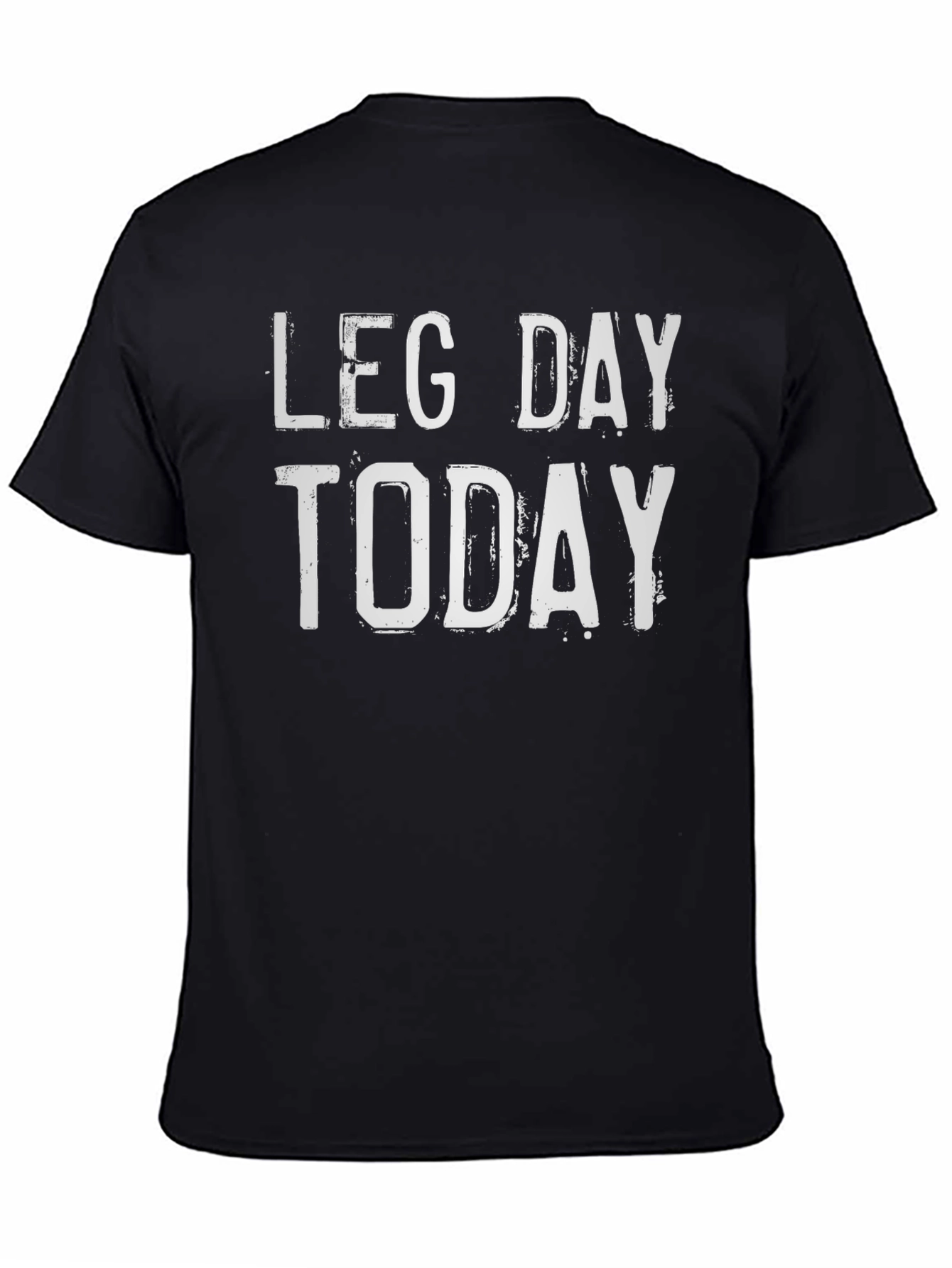 Camiseta Negra: Día de Piernas Hoy