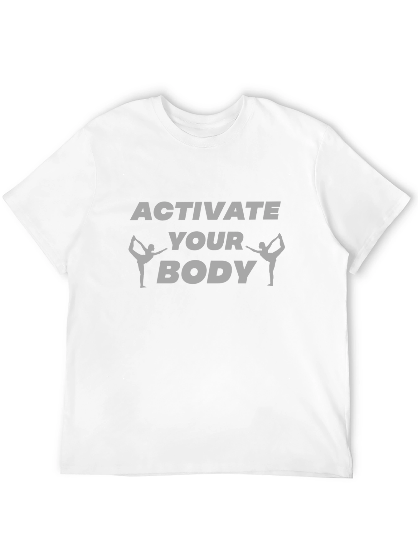 Camiseta Negra: Activa tu cuerpo con yoga
