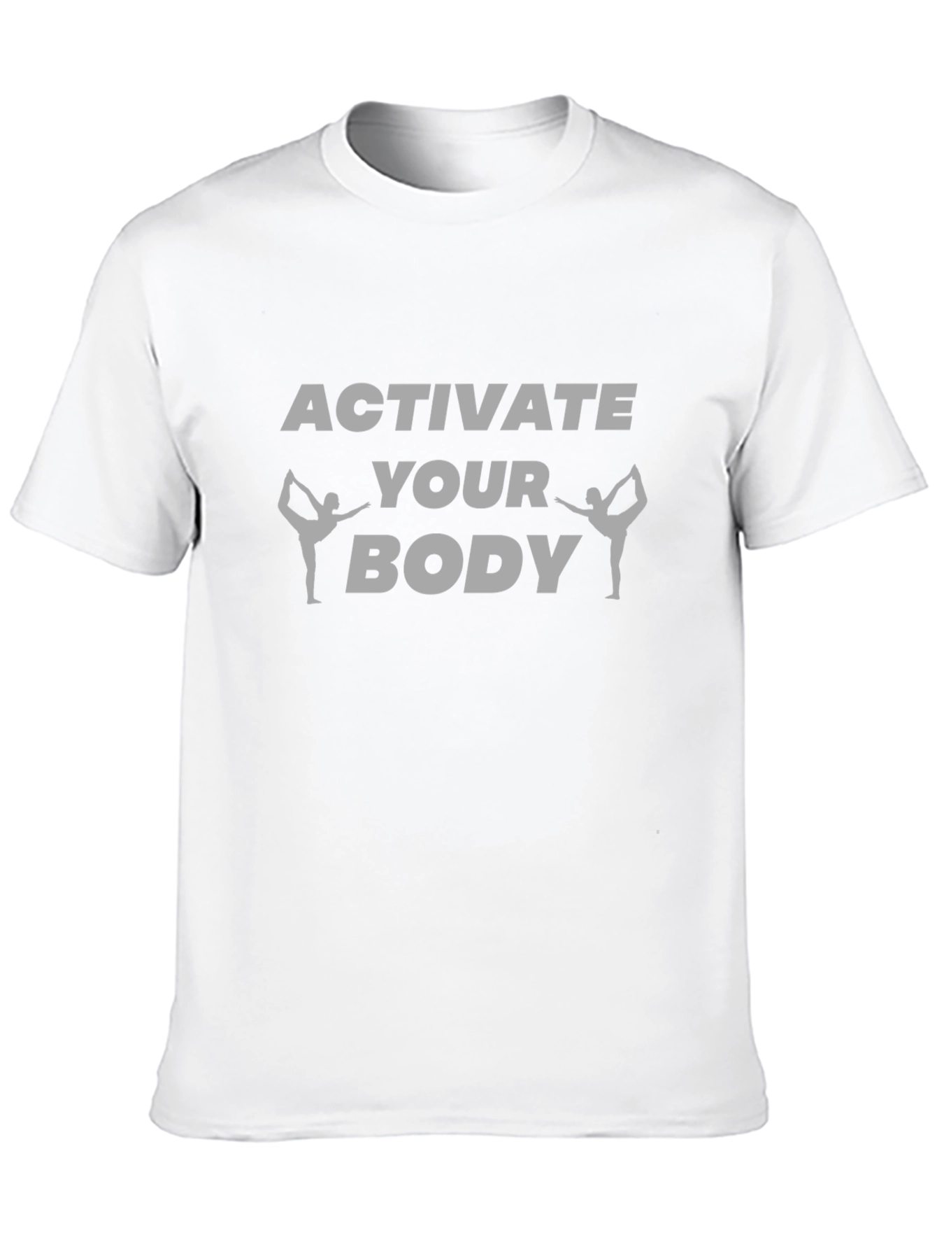 Camiseta Negra: Activa tu cuerpo con yoga