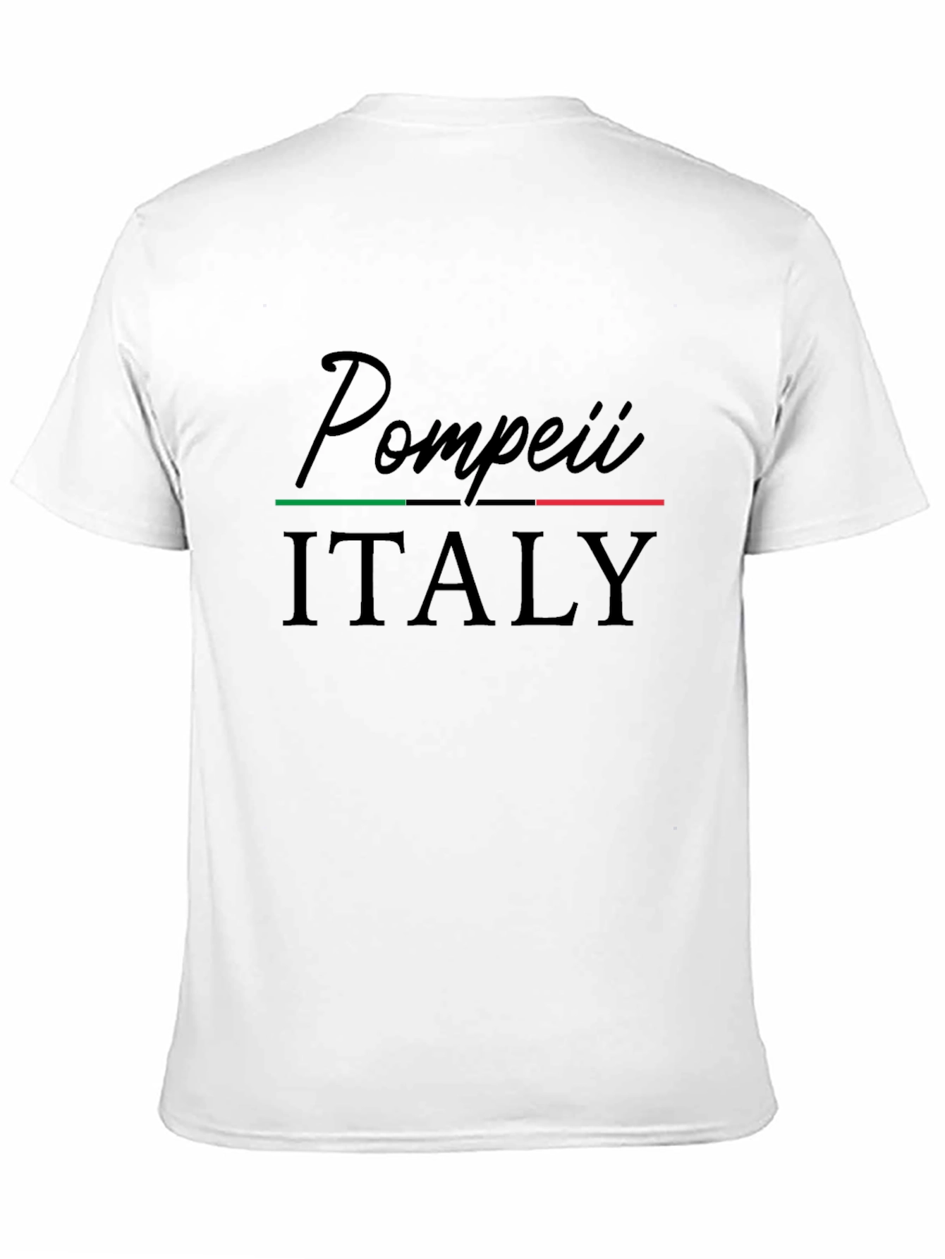 Camiseta Pompeii Italia Diseño Único