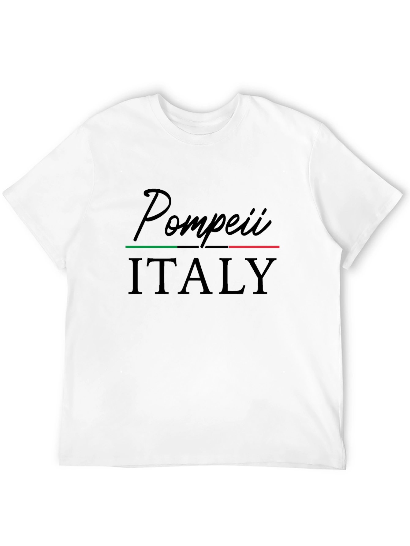 Camiseta Pompeii Italia Diseño Único