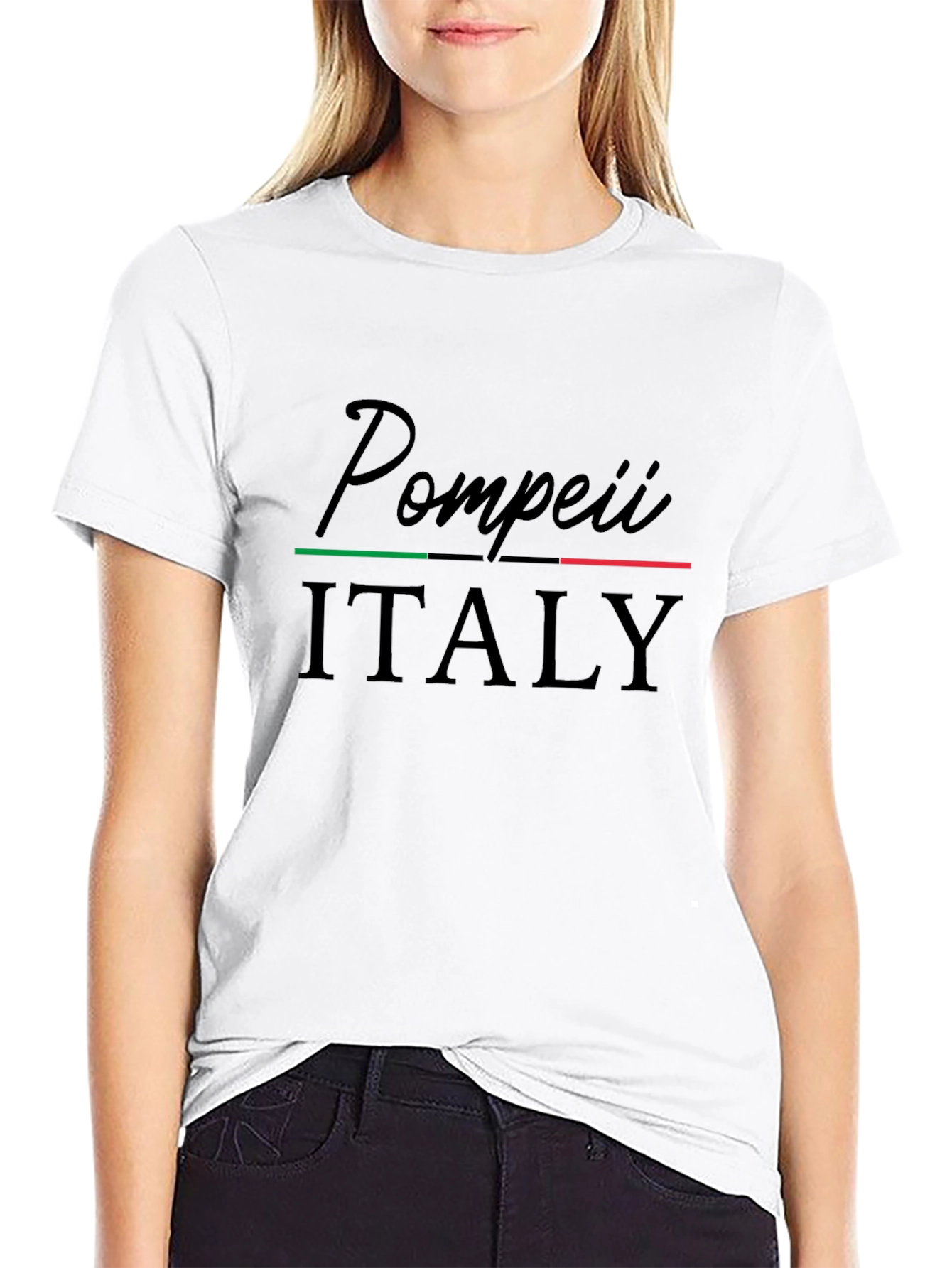 Camiseta Pompeii Italia Diseño Único