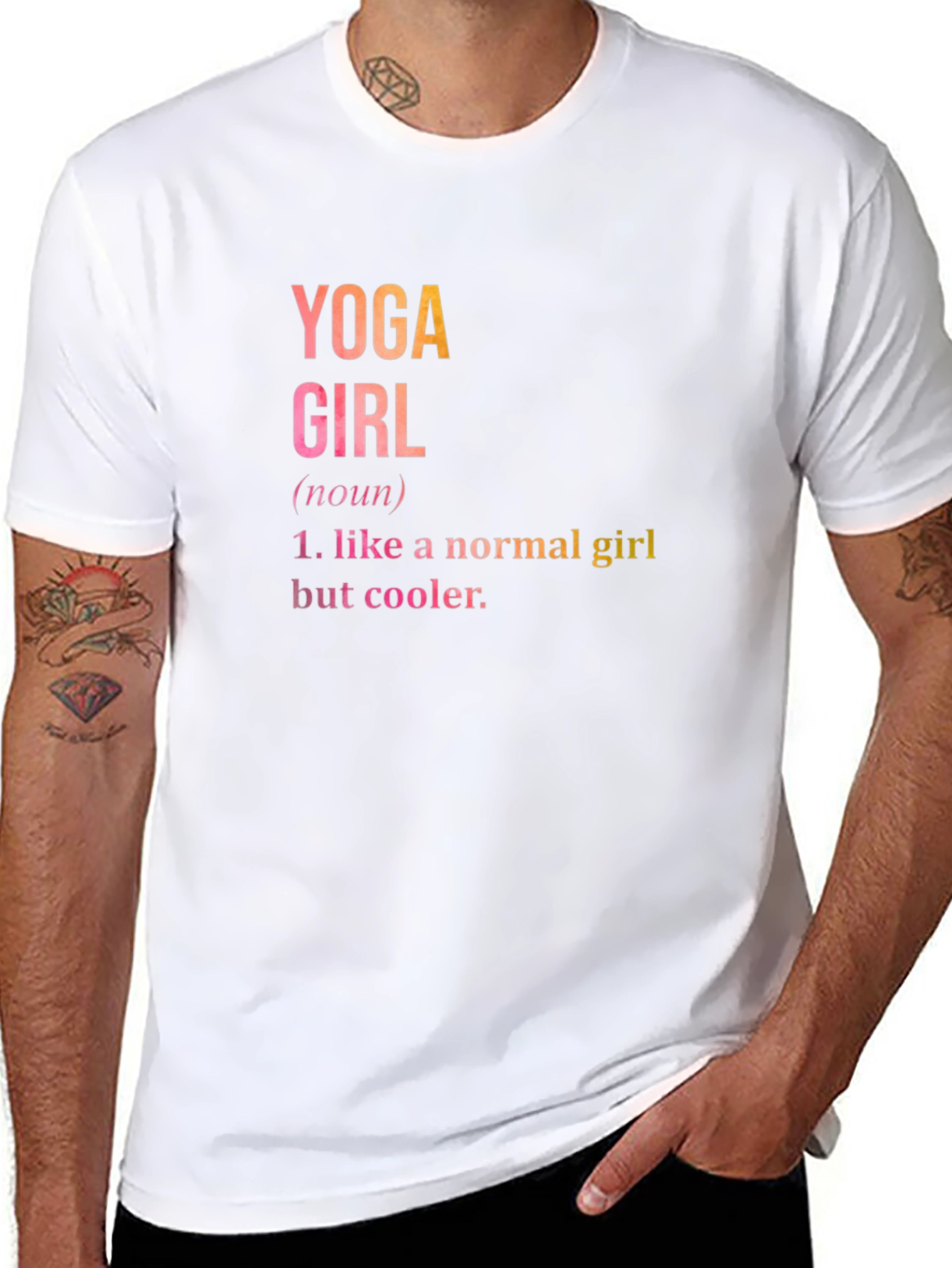 Camiseta Negra Yoga Girl: Comodidad y Estilo