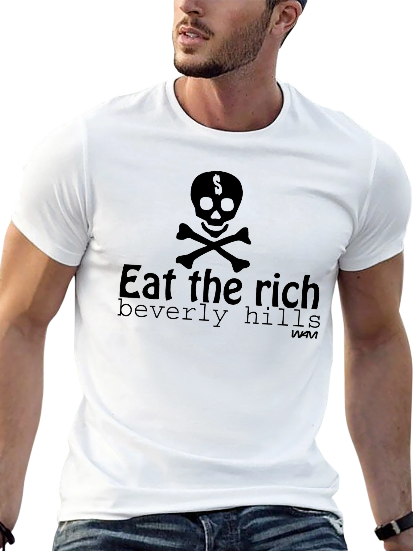 Camiseta Negra Eat the Rich