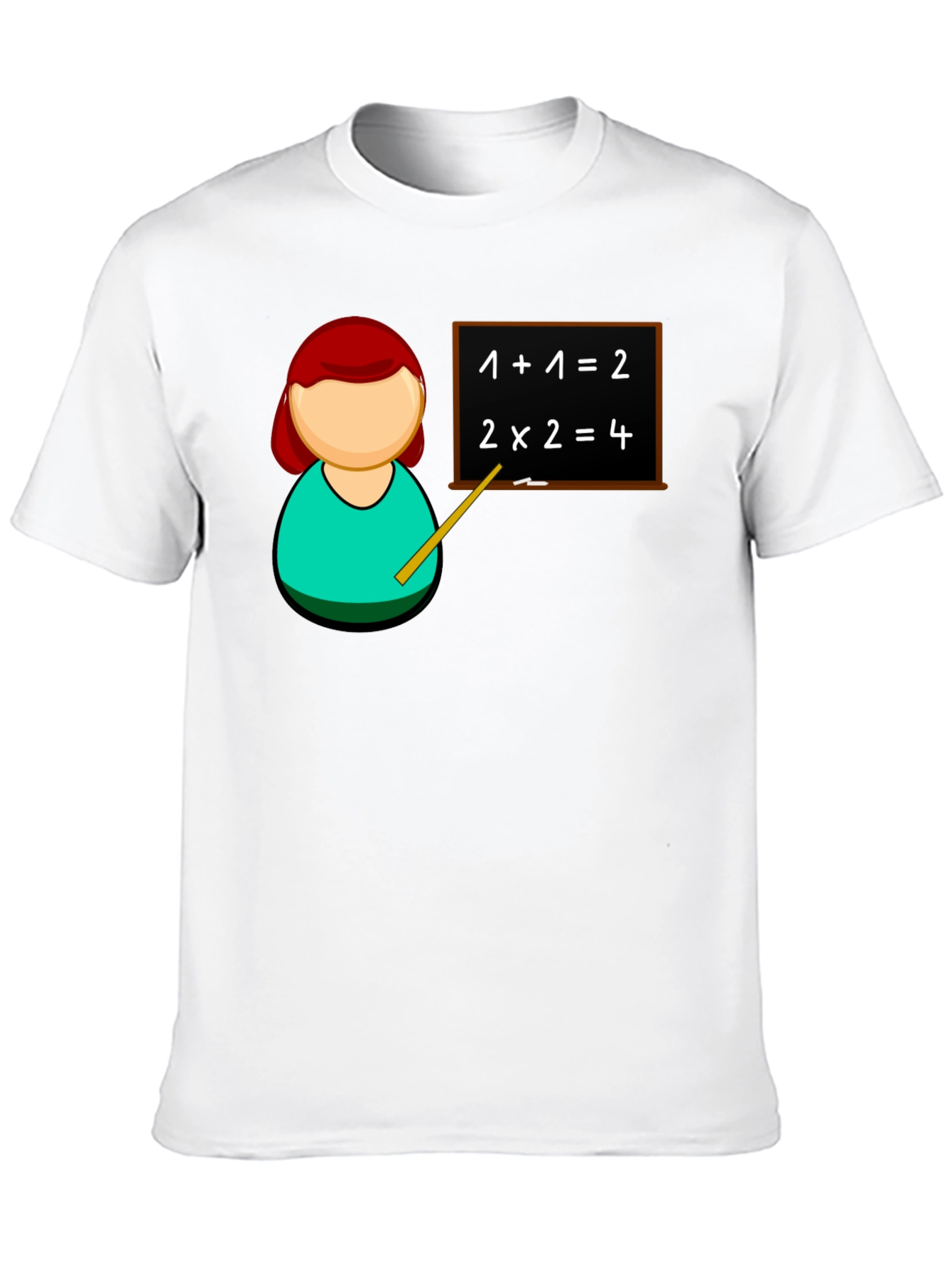 Camiseta Negra Profesor Matemáticas
