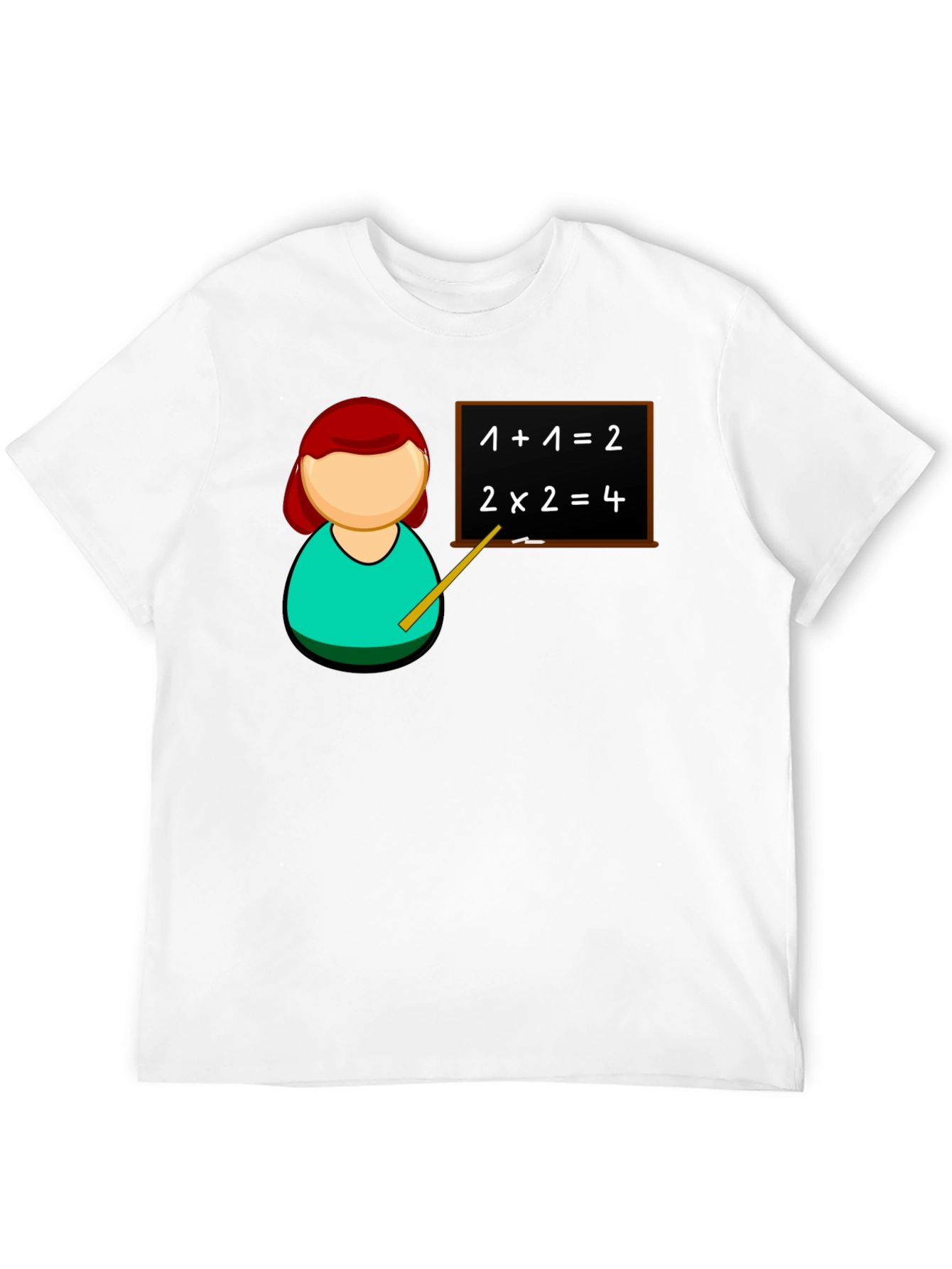 Camiseta Negra Profesor Matemáticas