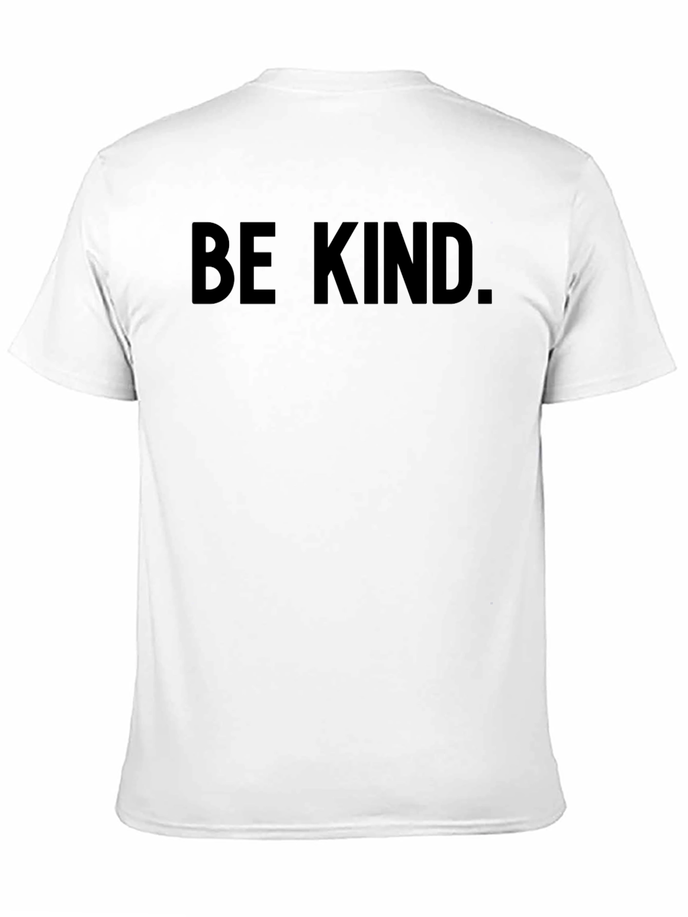Camiseta Negra Sé Amable para Hombre