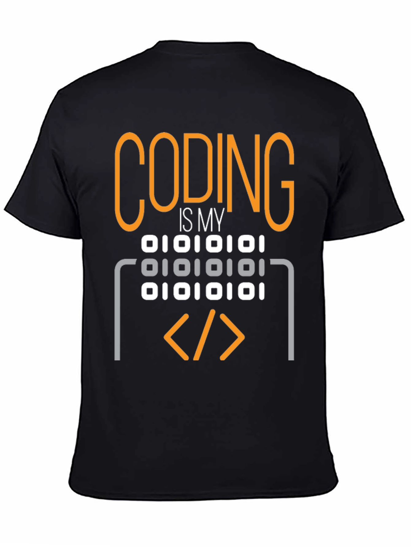 Camiseta Coding is My: Diseño Binario para Programadores
