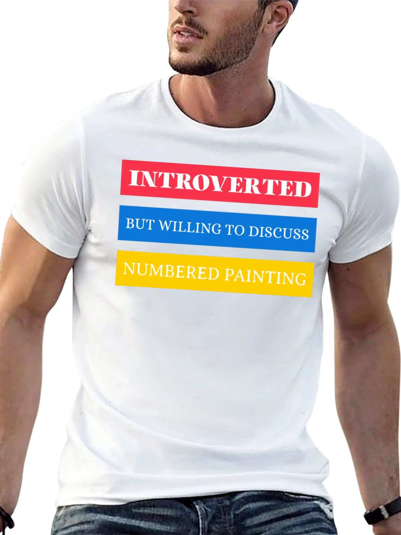 Camiseta Introvertido - Arte Numerado