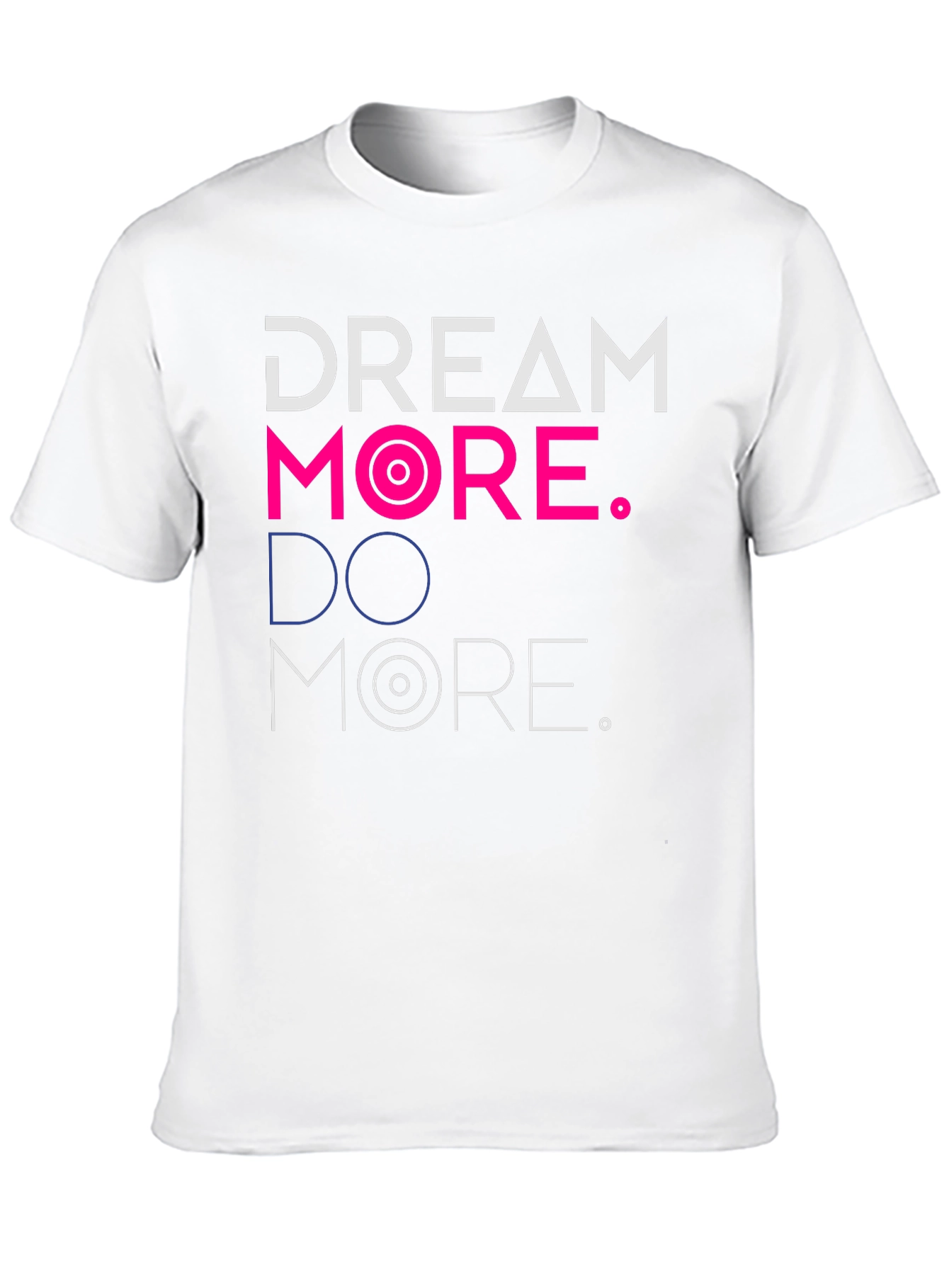 Camiseta Negra Dream More. Do More.
