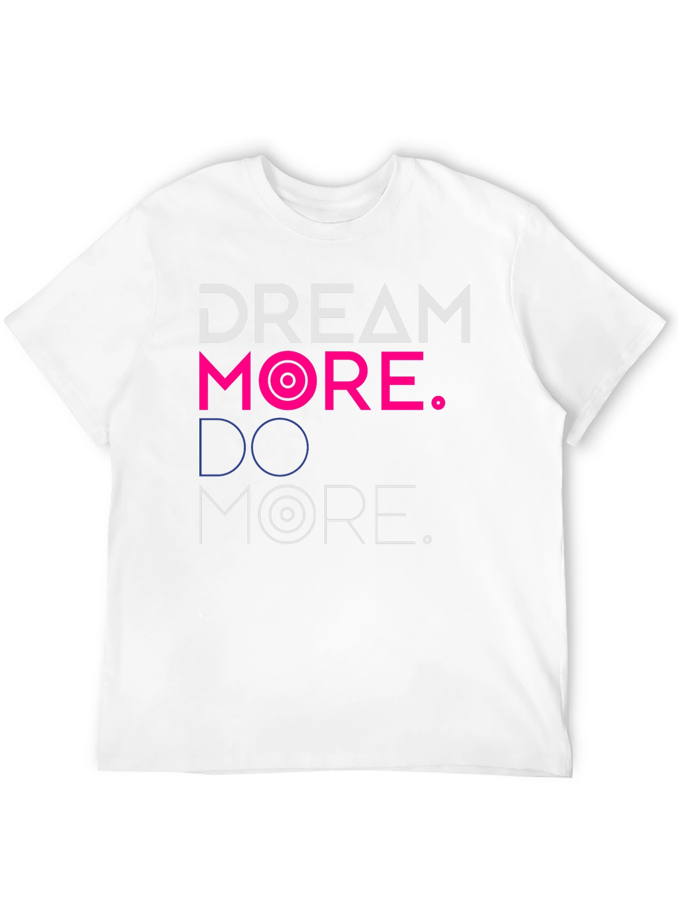 Camiseta Negra Dream More. Do More.