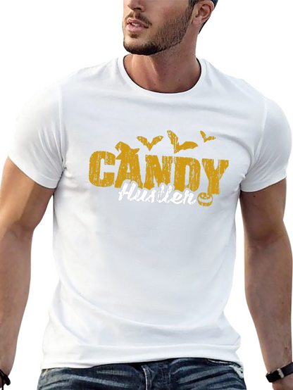 Camiseta Negra Candy Hustler Halloween