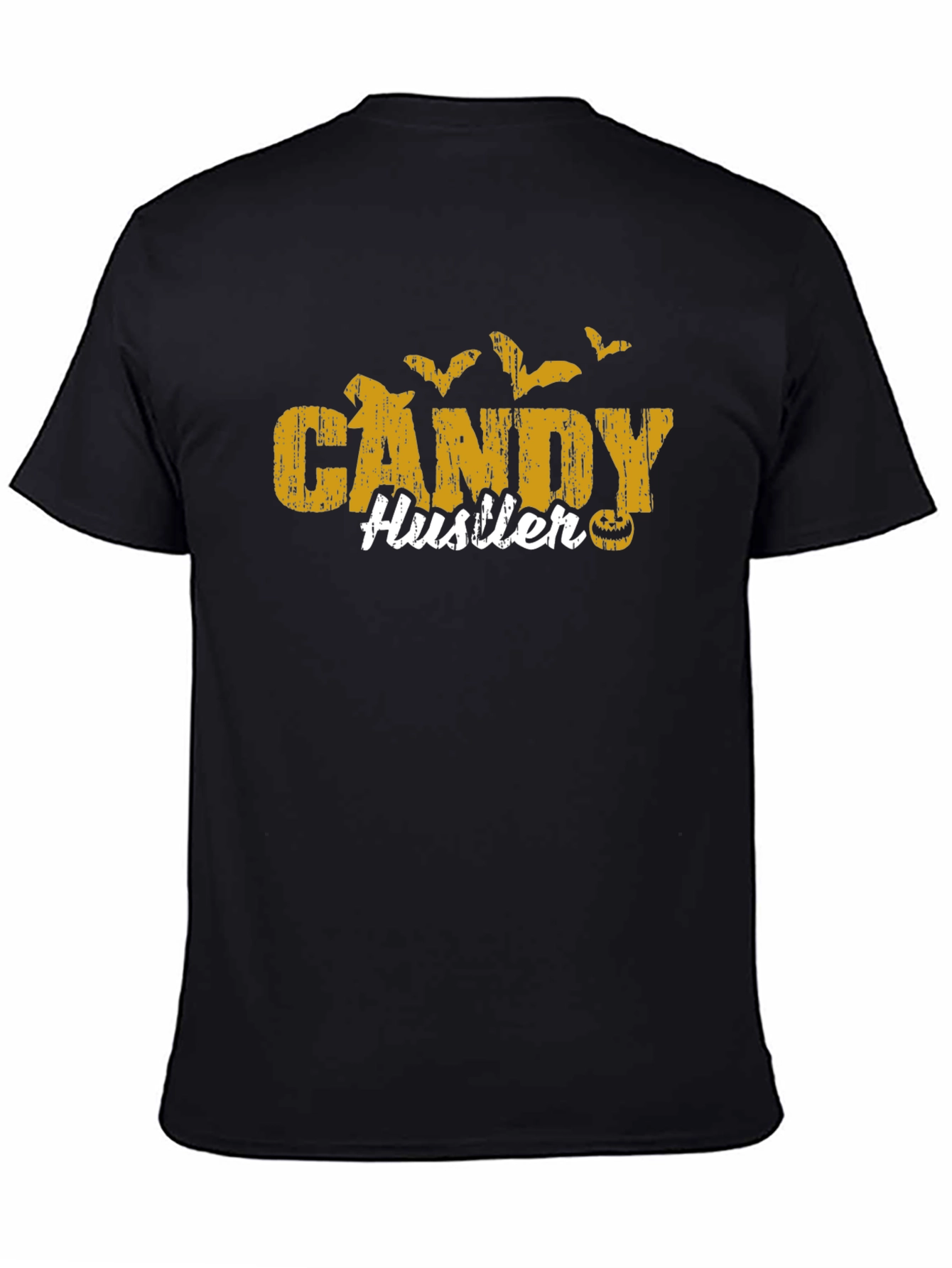 Camiseta Negra Candy Hustler Halloween