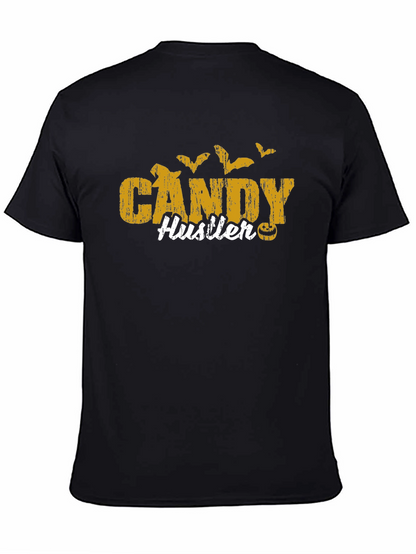 Camiseta Negra Candy Hustler Halloween