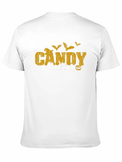 Camiseta Negra Candy Hustler Halloween
