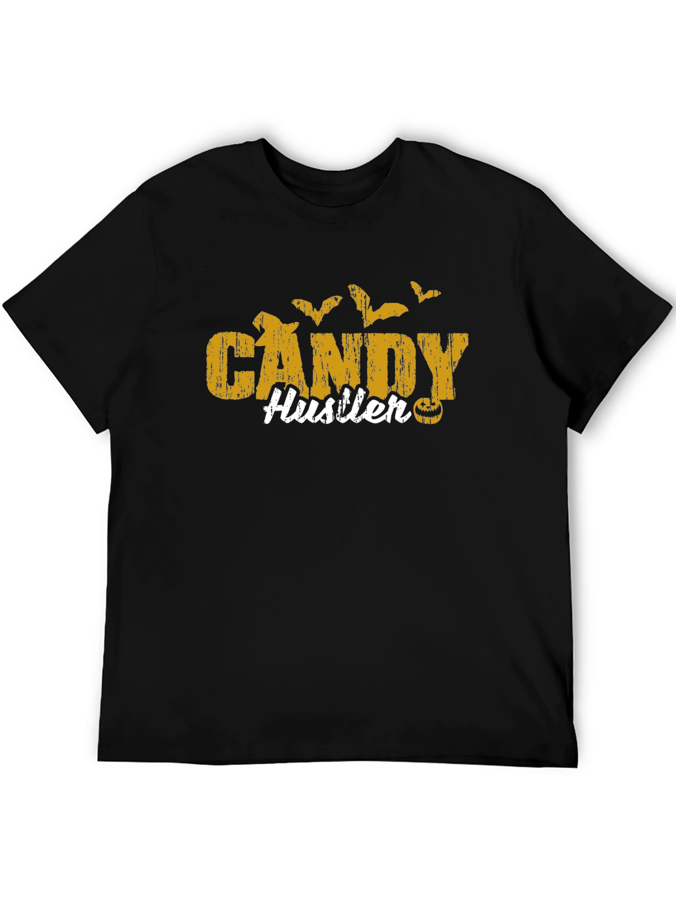 Camiseta Negra Candy Hustler Halloween